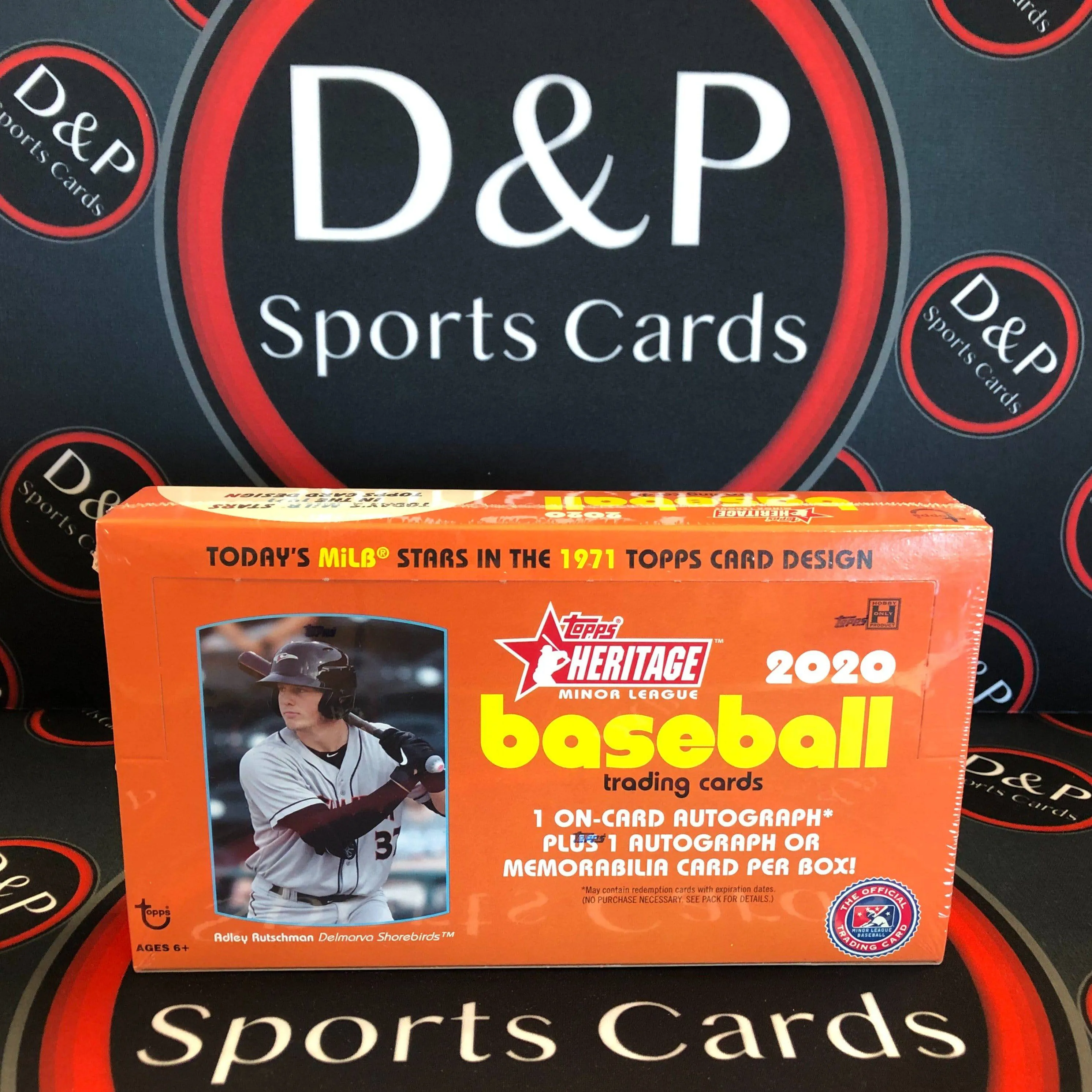 2020 Topps Heritage Minor League Baseball Hobby Box