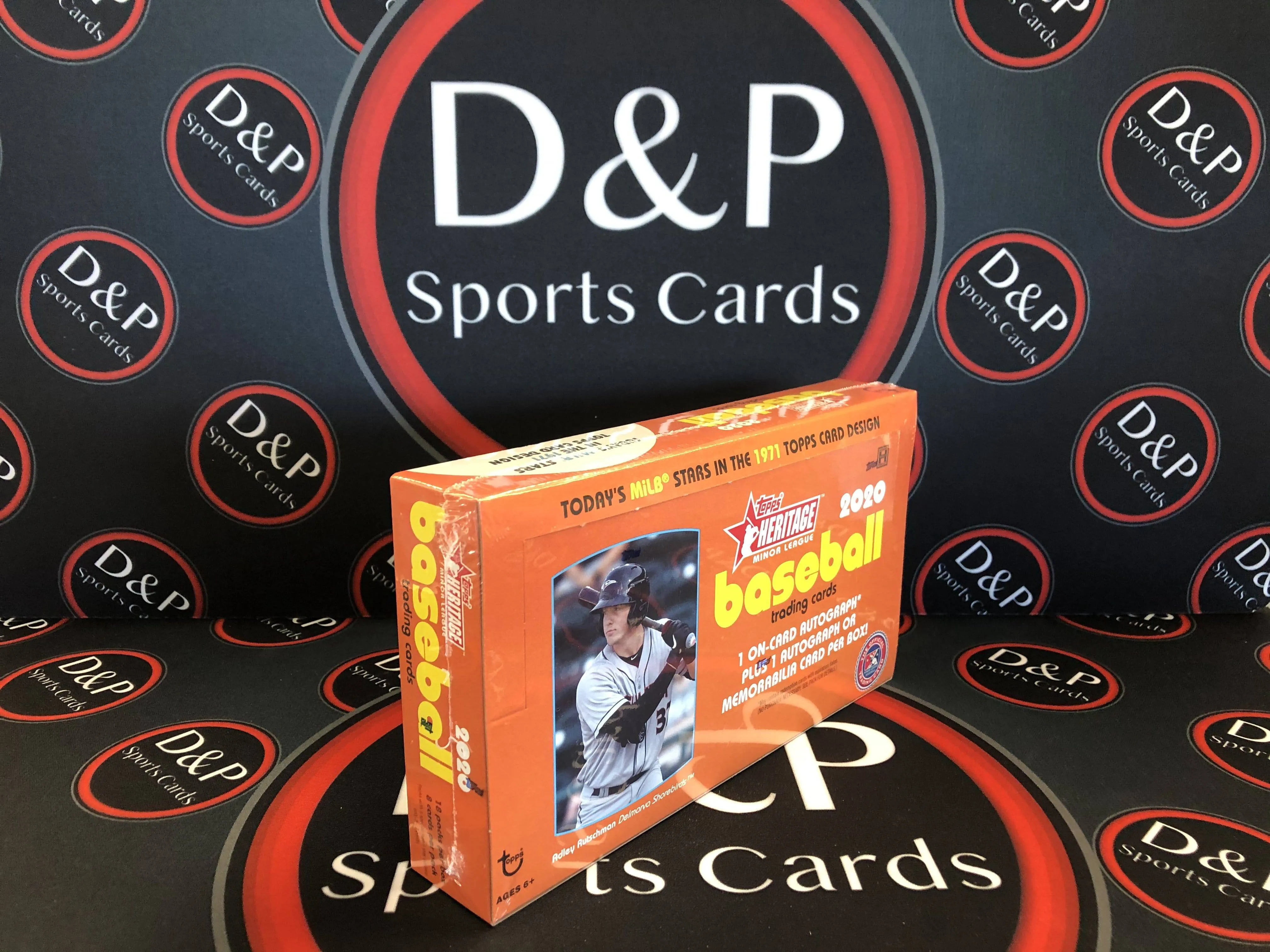 2020 Topps Heritage Minor League Baseball Hobby Box
