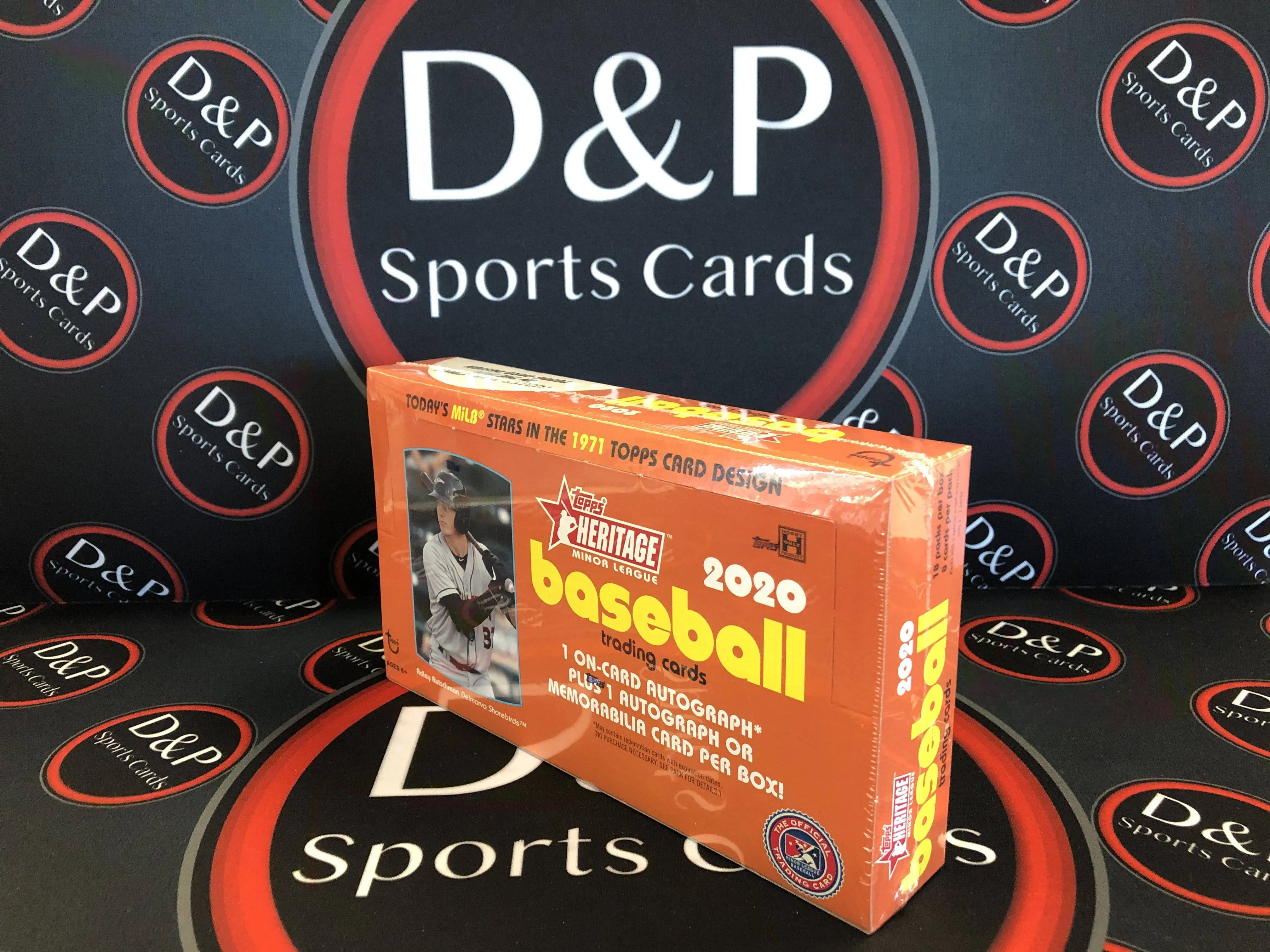 2020 Topps Heritage Minor League Baseball Hobby Box