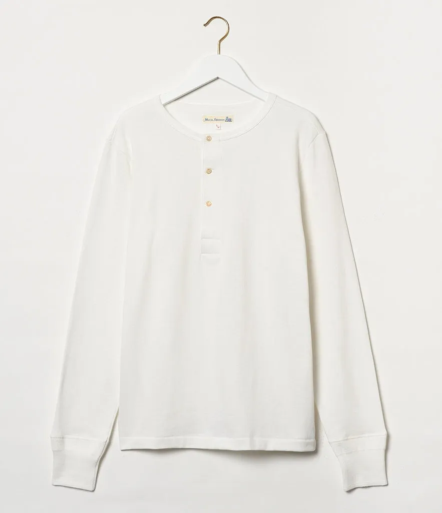 206 Loop Wheeled Henley | Natural