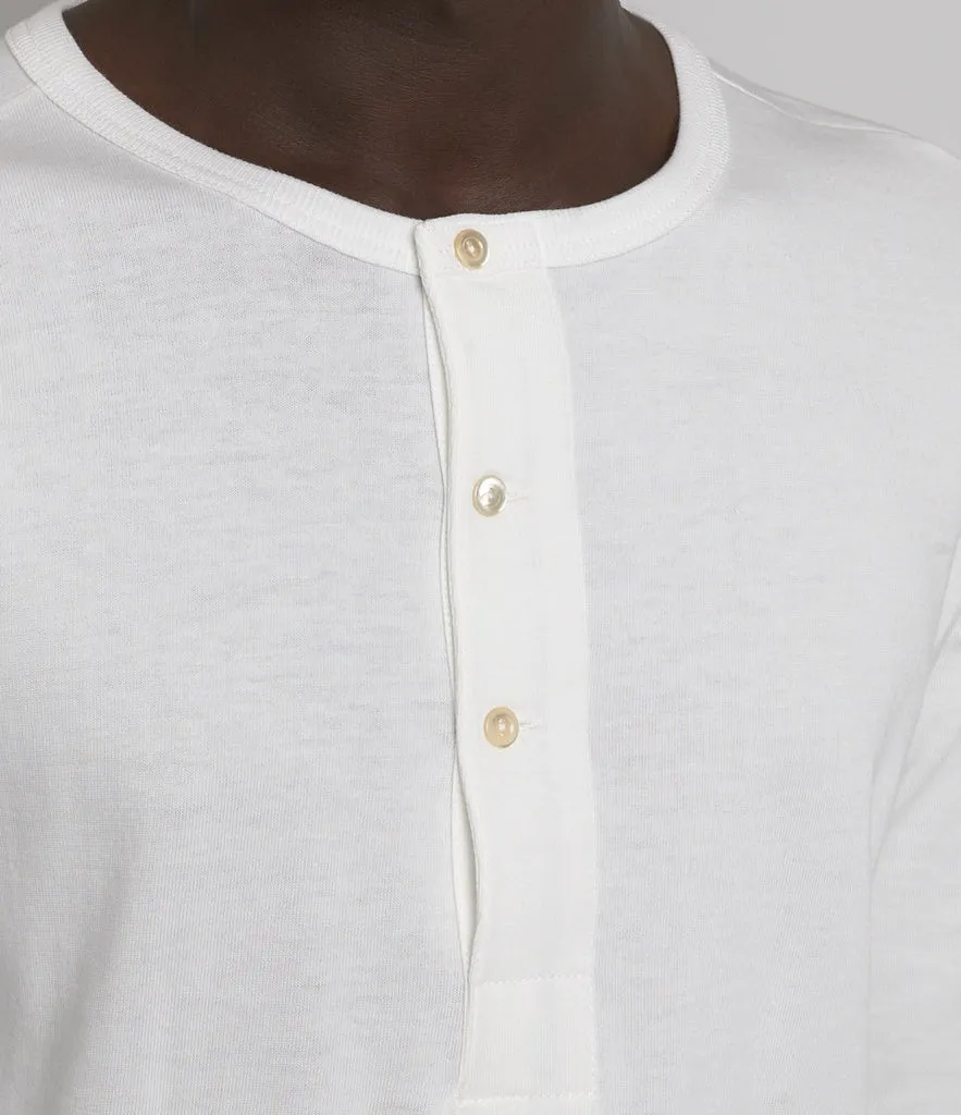 206 Loop Wheeled Henley | Natural