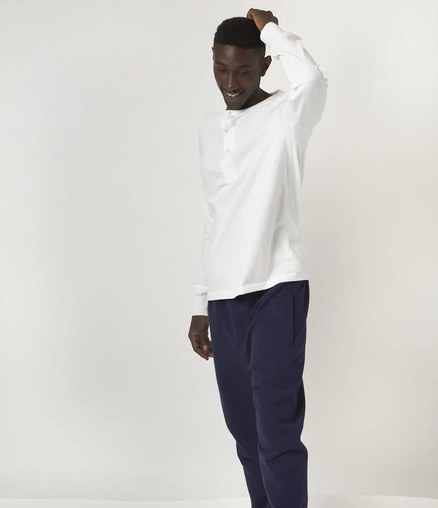 206 Loop Wheeled Henley | Natural