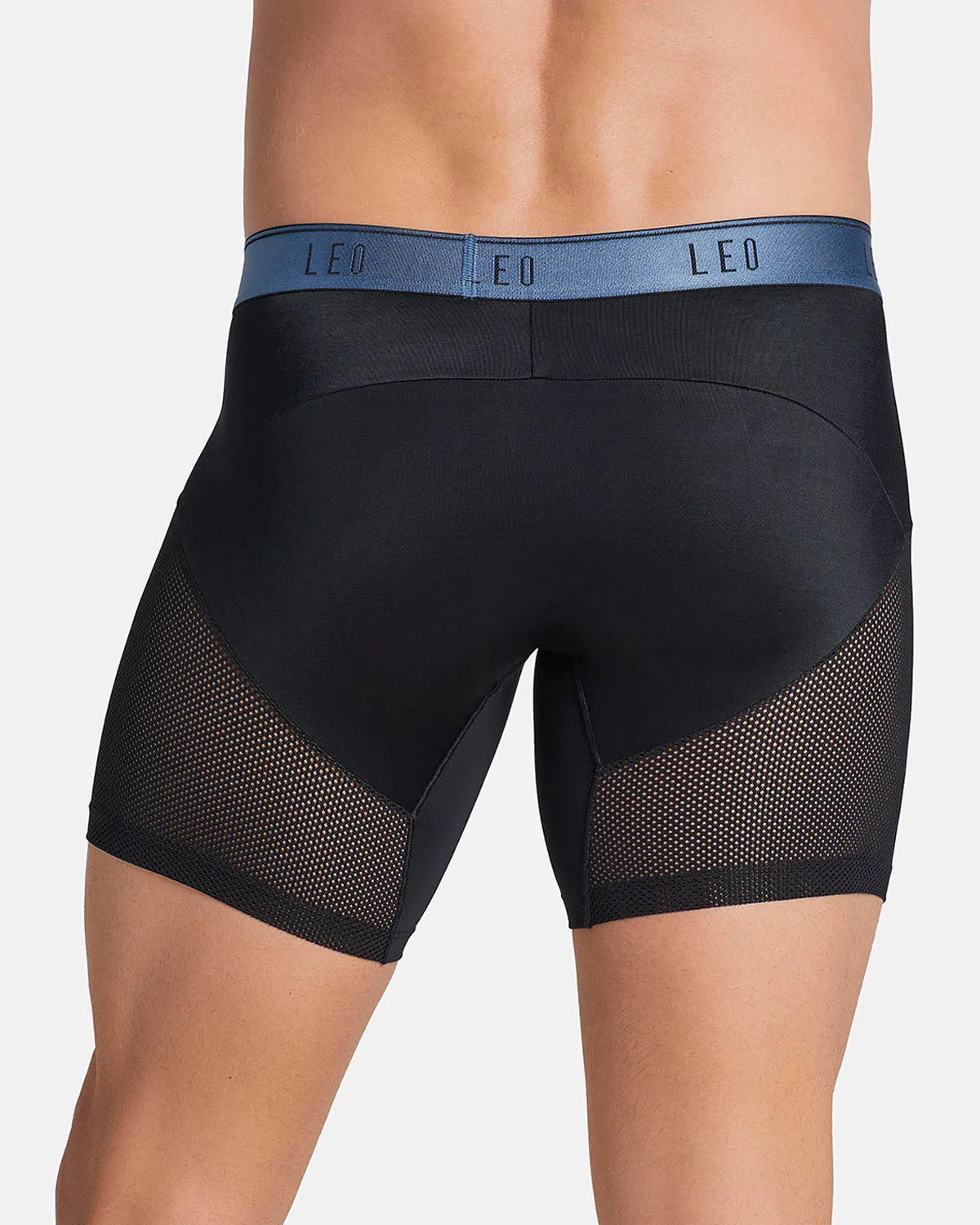 5-Pack High-Tech Mesh Boxer Briefs with Ergonomic Pouches