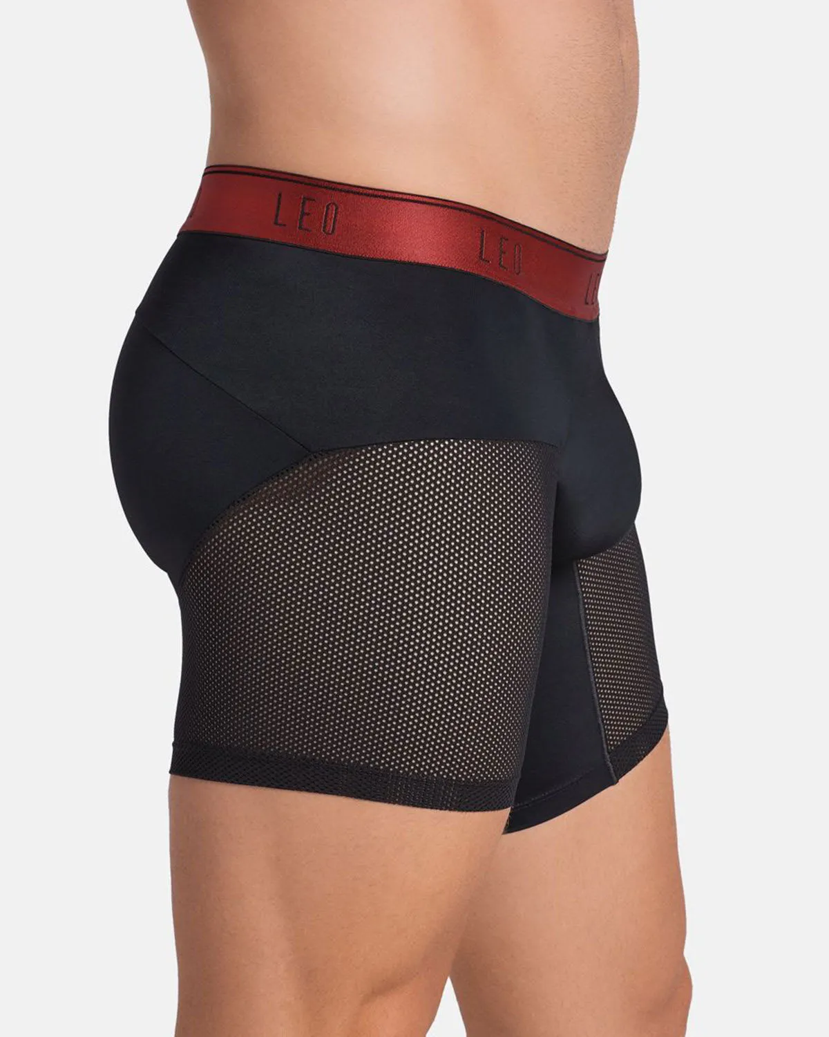5-Pack High-Tech Mesh Boxer Briefs with Ergonomic Pouches