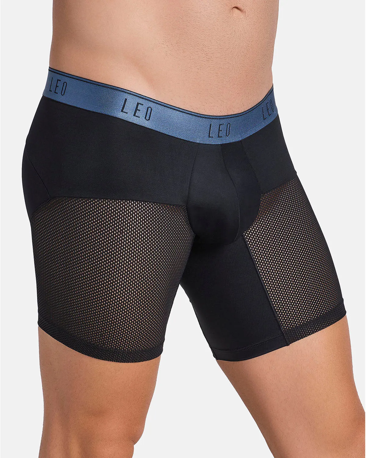 5-Pack High-Tech Mesh Boxer Briefs with Ergonomic Pouches