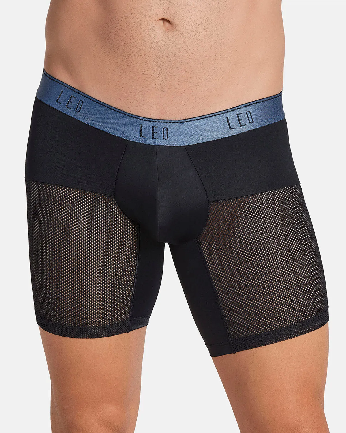 5-Pack High-Tech Mesh Boxer Briefs with Ergonomic Pouches