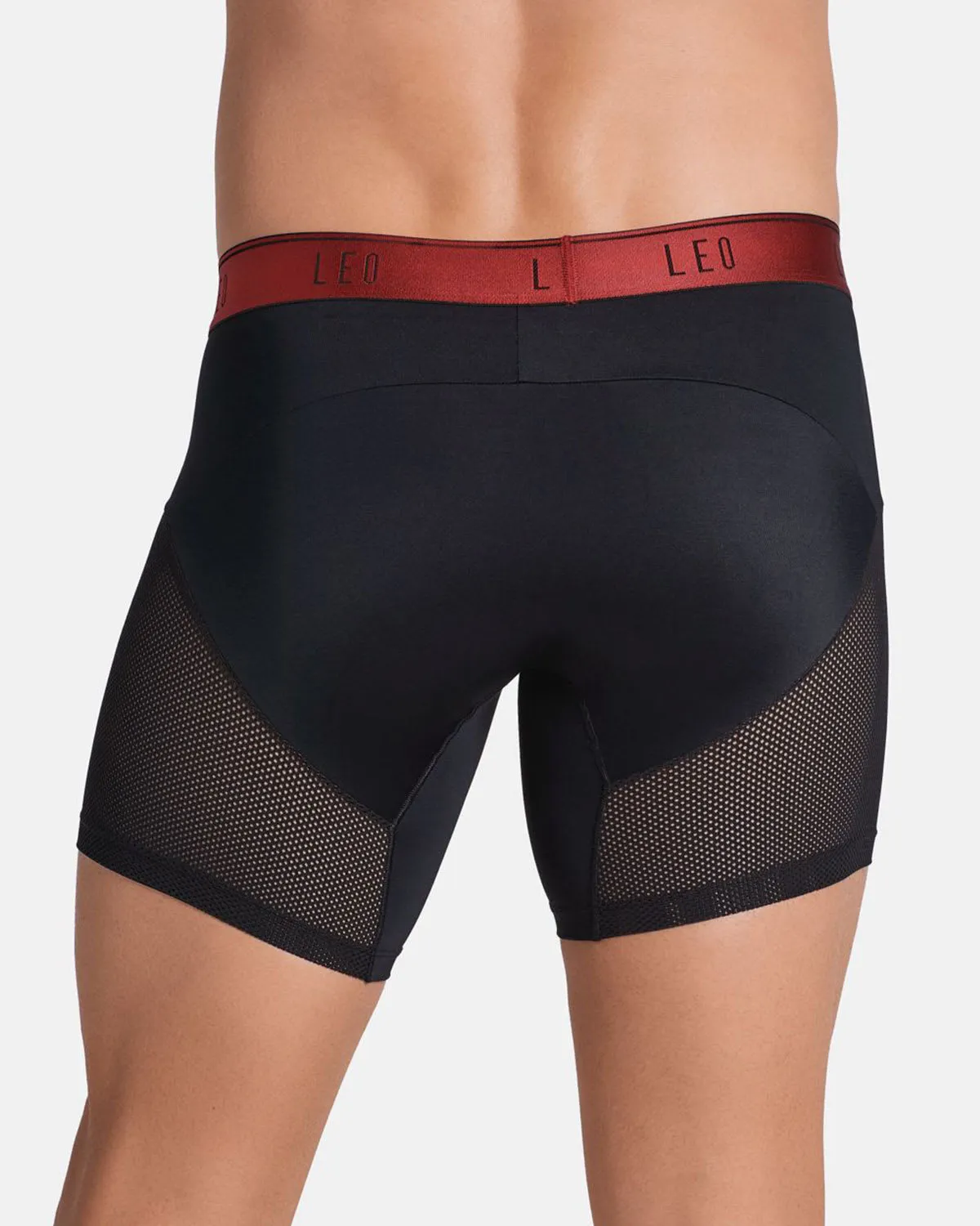 5-Pack High-Tech Mesh Boxer Briefs with Ergonomic Pouches