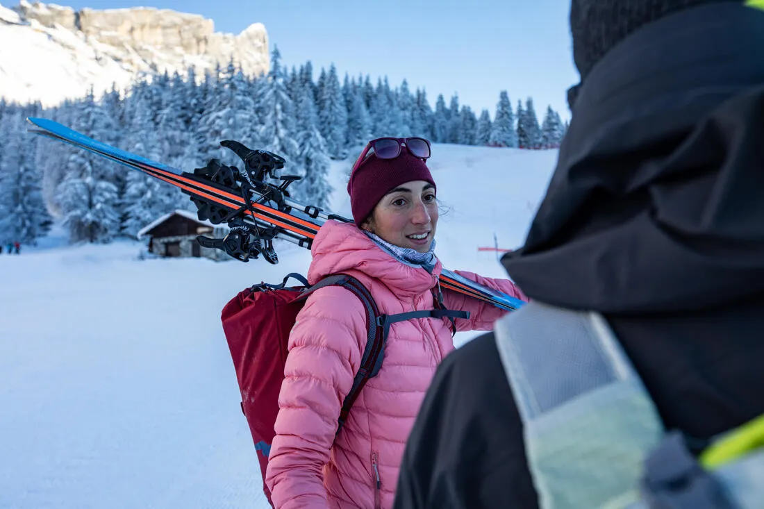 ADULT SKI HEADBAND - SIMPLE - BURGUNDY
