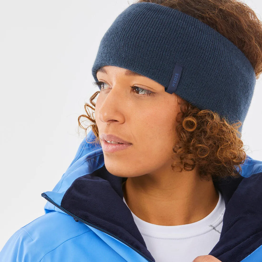 ADULT SKI HEADBAND - SIMPLE - BURGUNDY