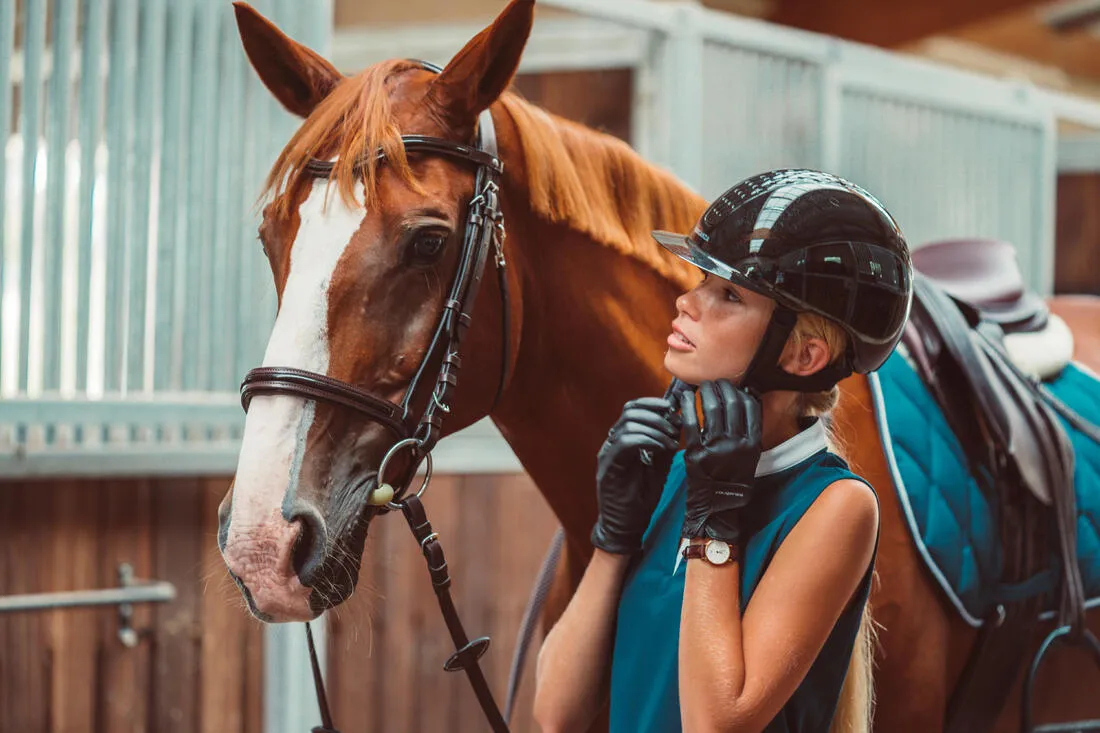 Adult/Kids' Horse Riding Helmet 520 - Matte