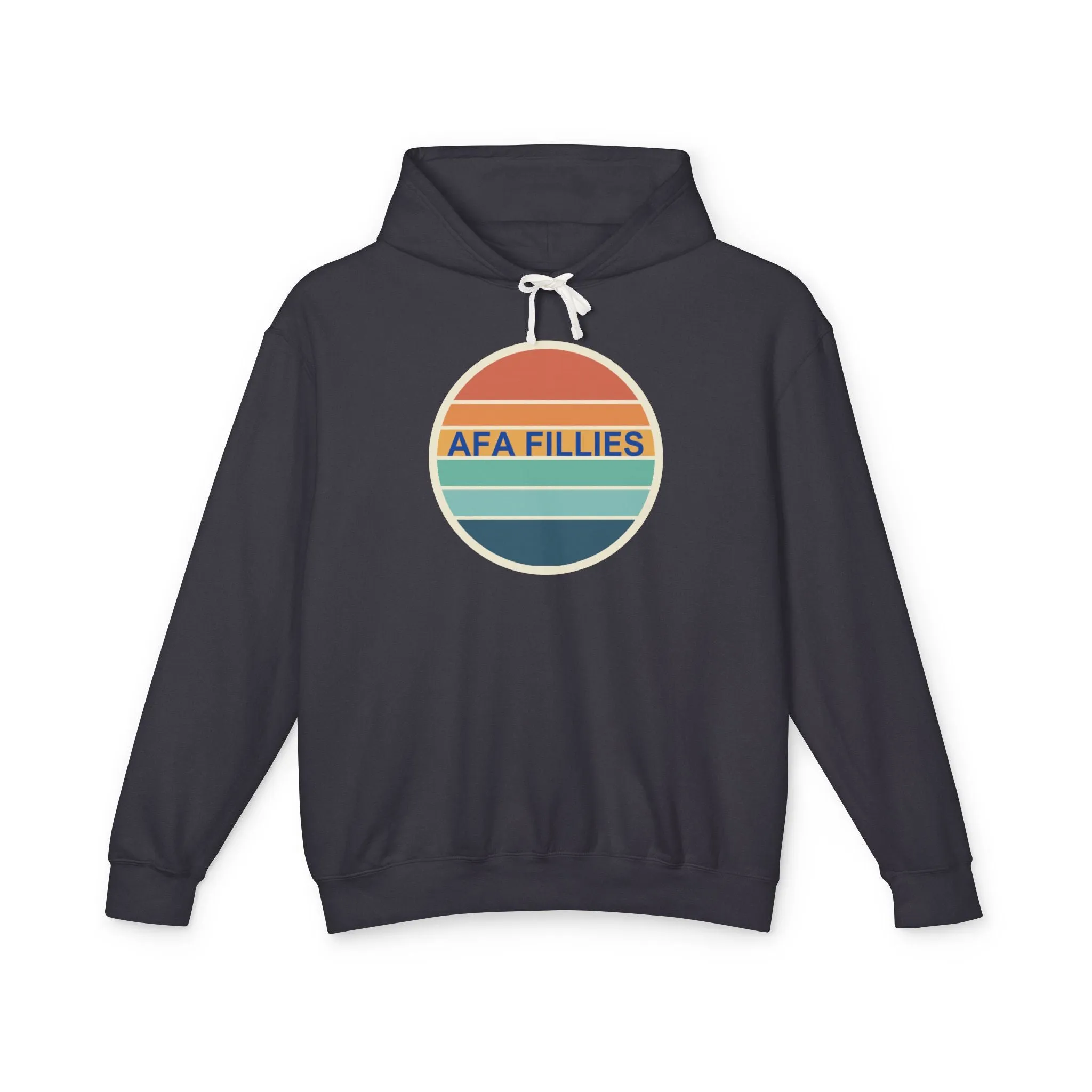AFA Fillies Retro Aviator Design Lightweight Hoodie - No Front Pocket