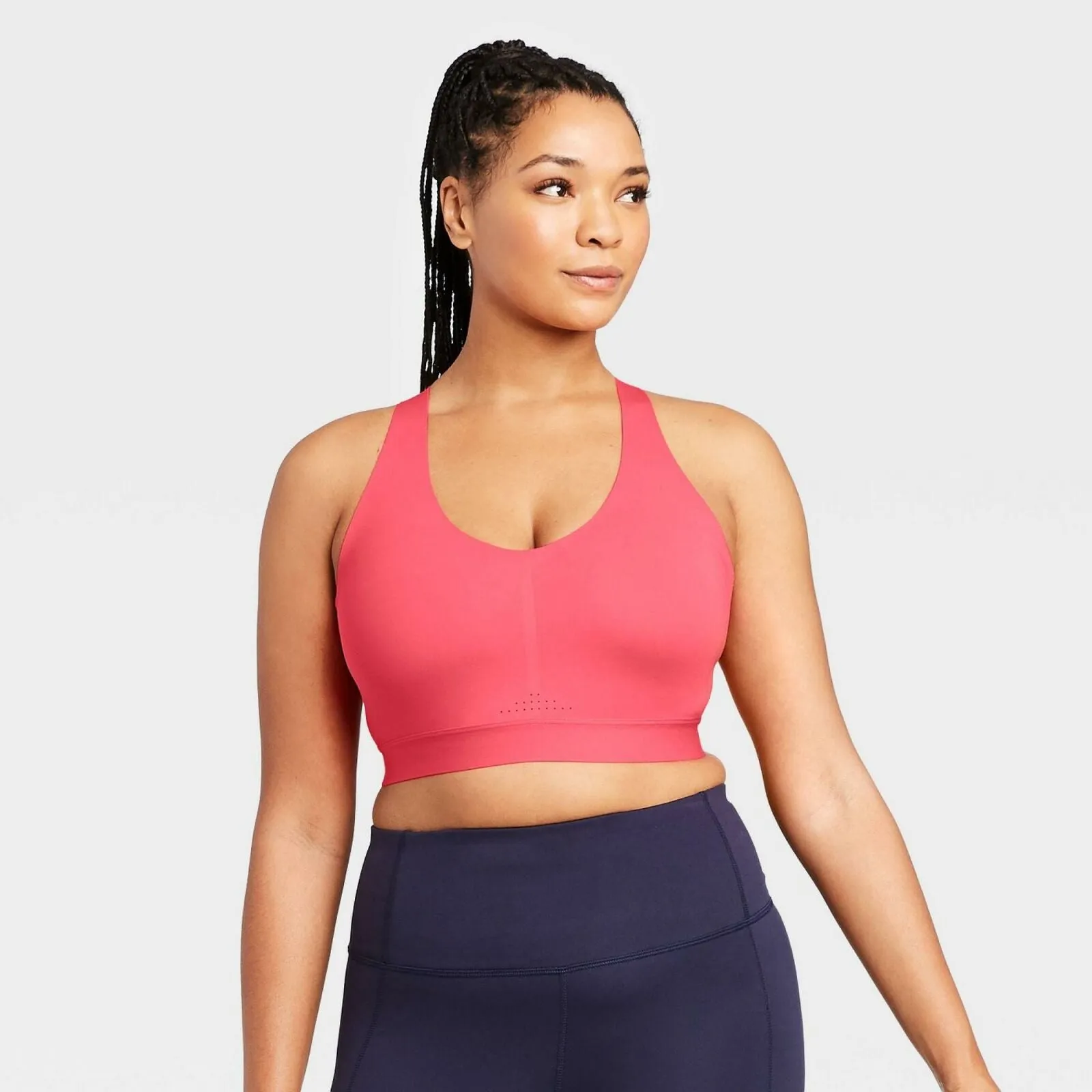 All In Motion Women's Medium Support Bonded Racerback Bra