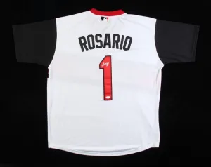 Amed Rosario Signed 2021 Little League Classic Game Jersey (JSA COA) Guardian SS