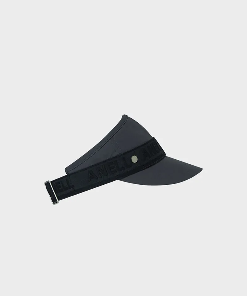 Anell Golf Classic Band Visor - Deep Gray