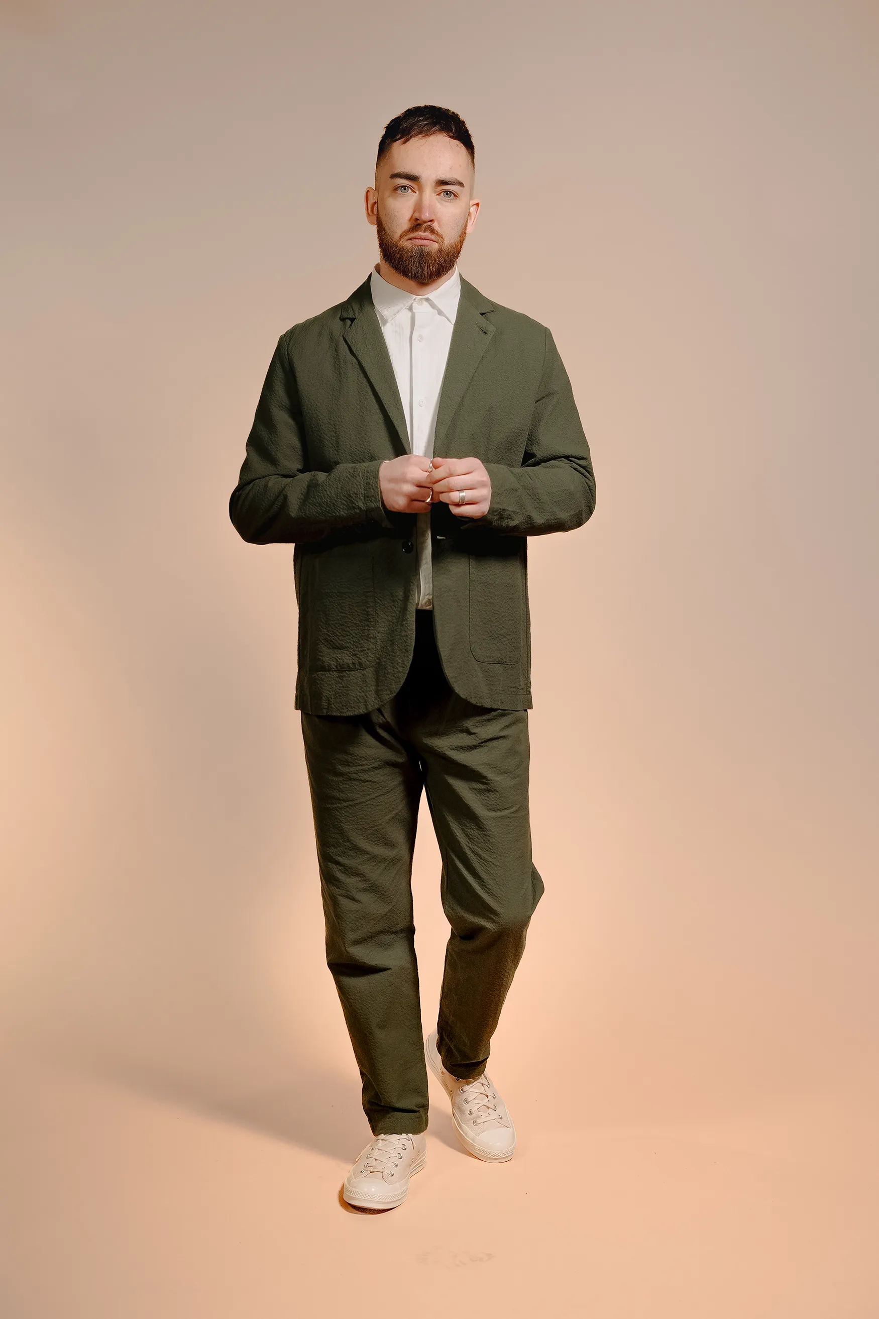 Archive Seersucker Trouser