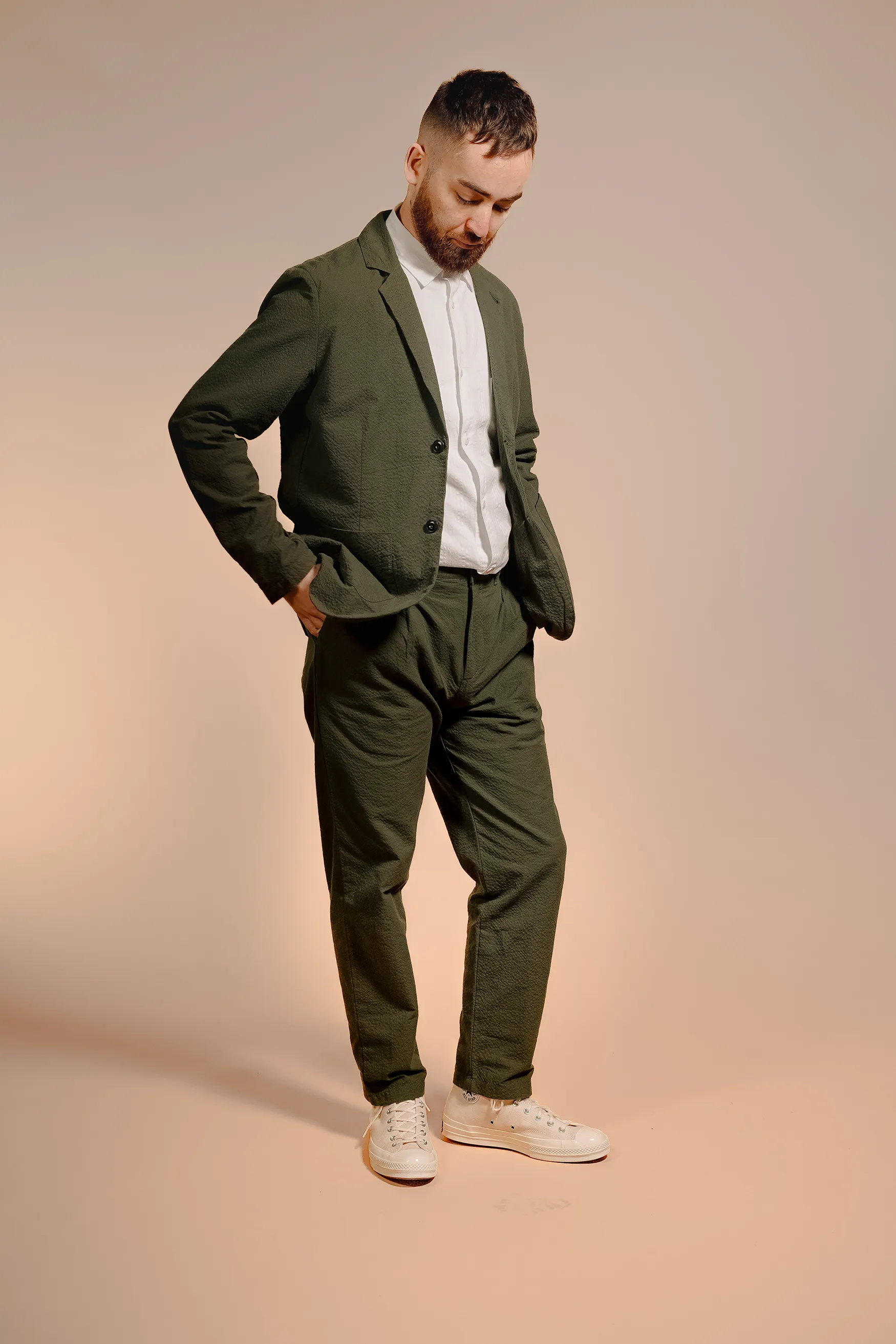 Archive Seersucker Trouser