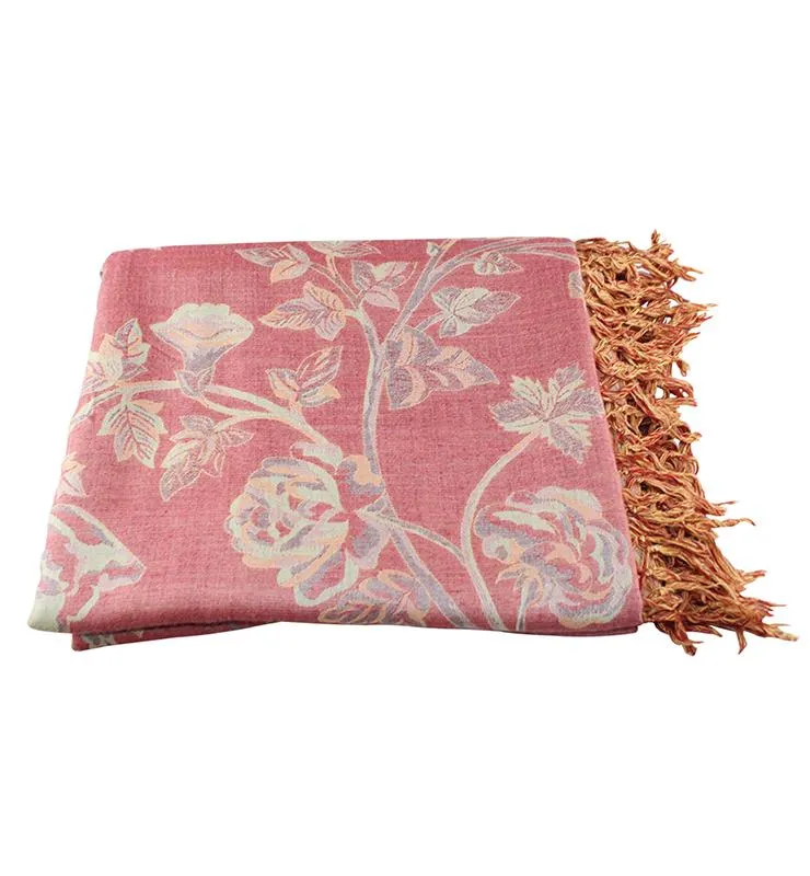 Artisan Crafted Silk Throw - Paisley
