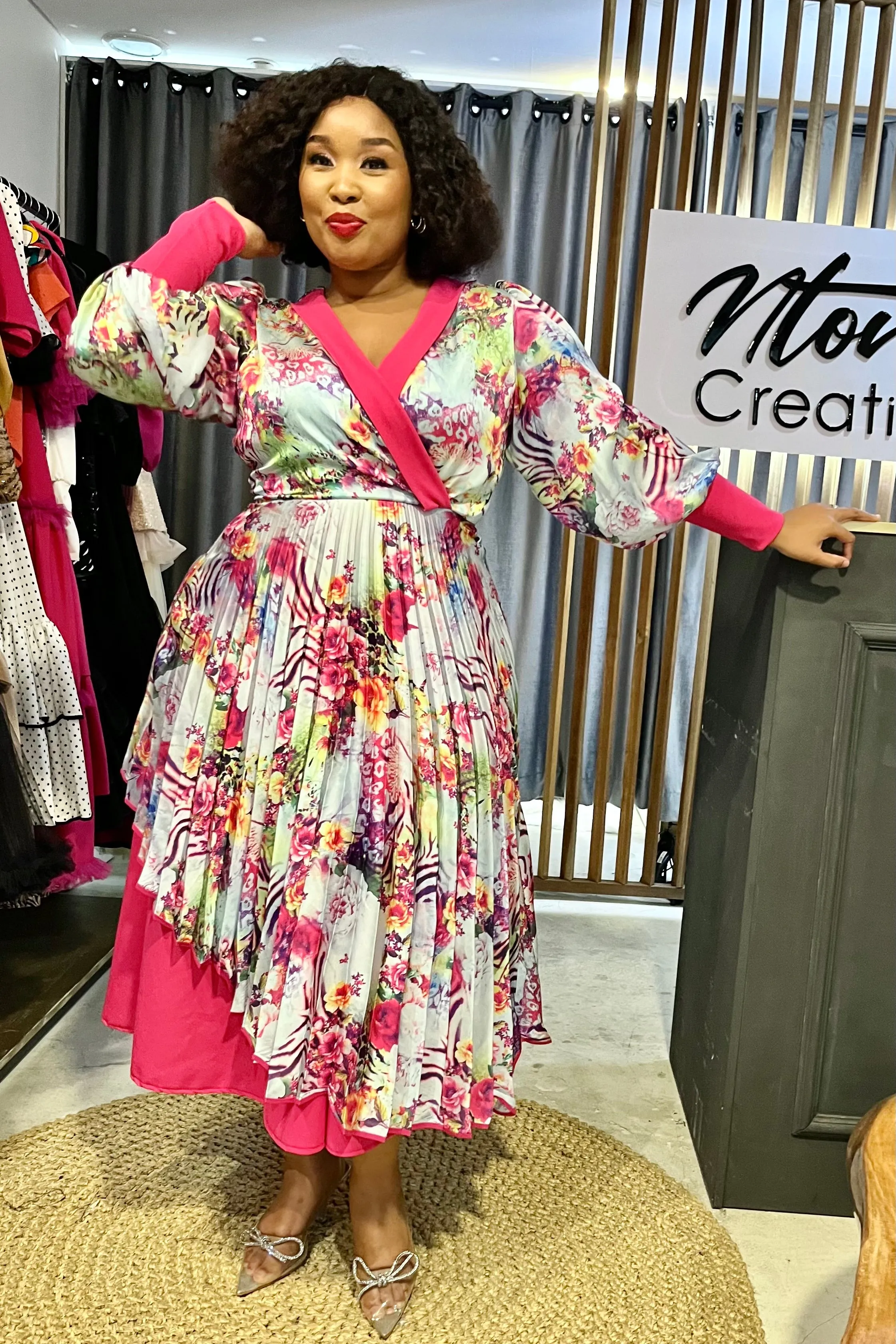Azalea Satin Frock