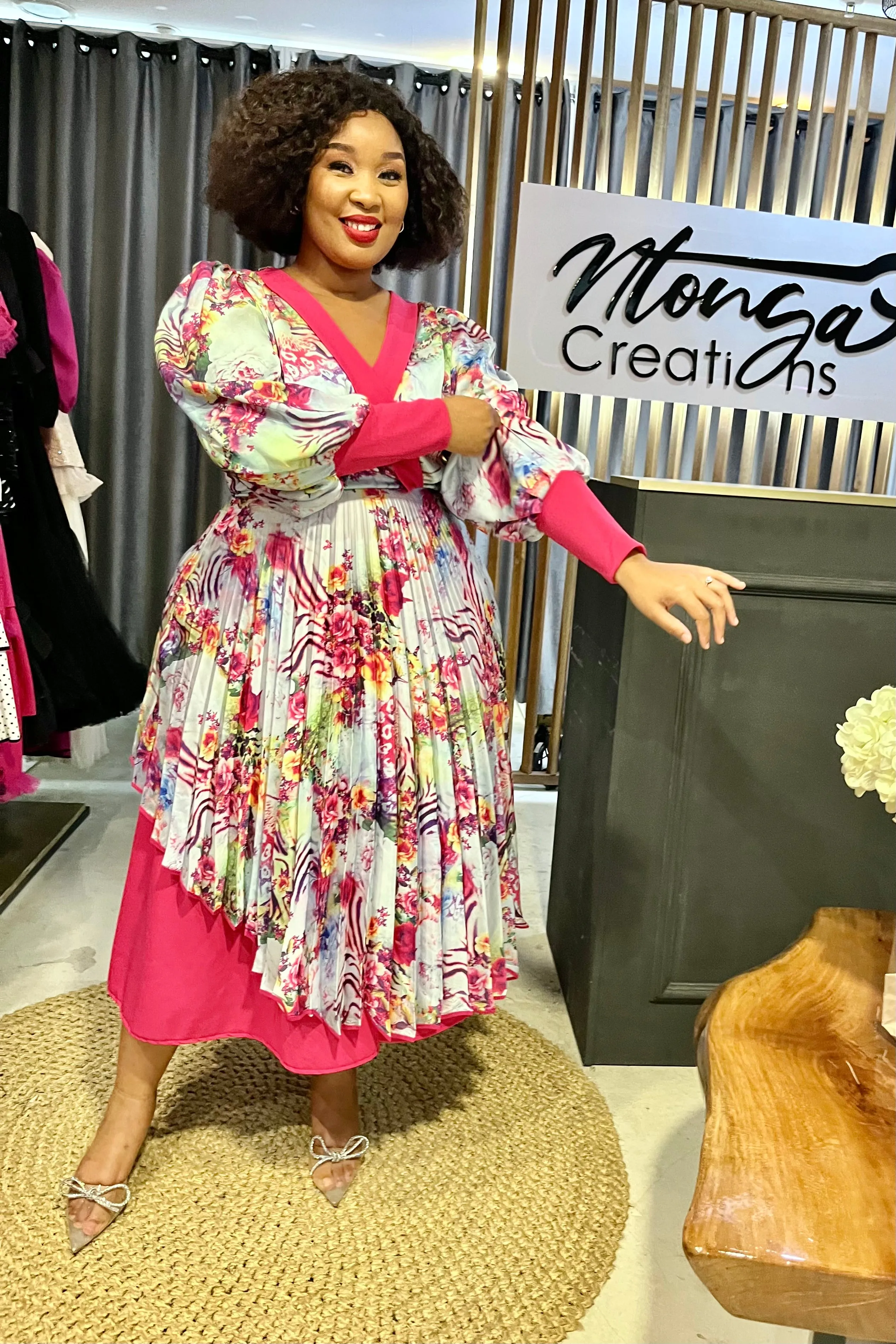 Azalea Satin Frock