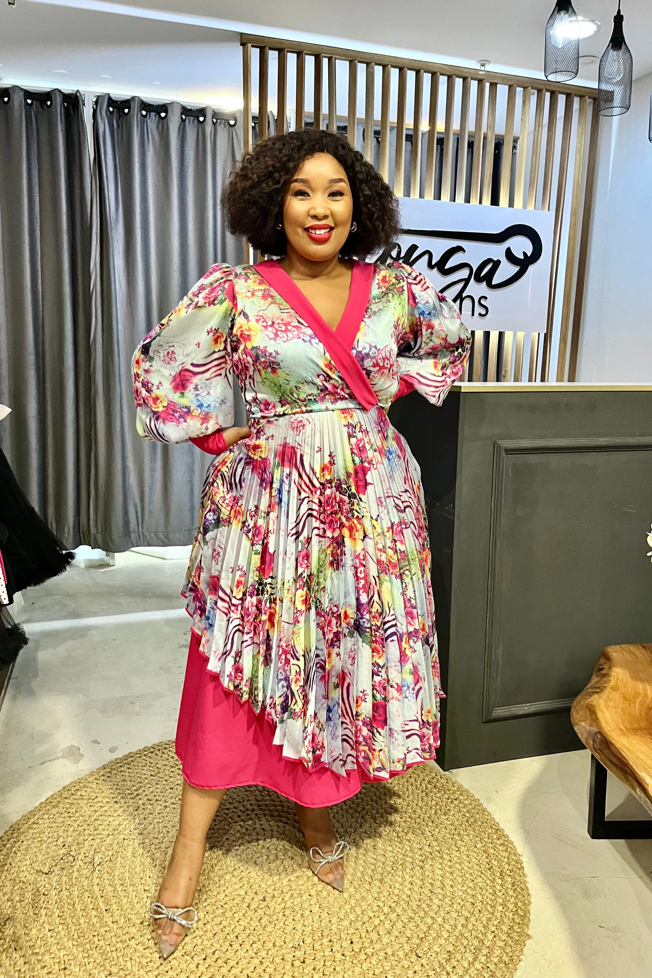 Azalea Satin Frock