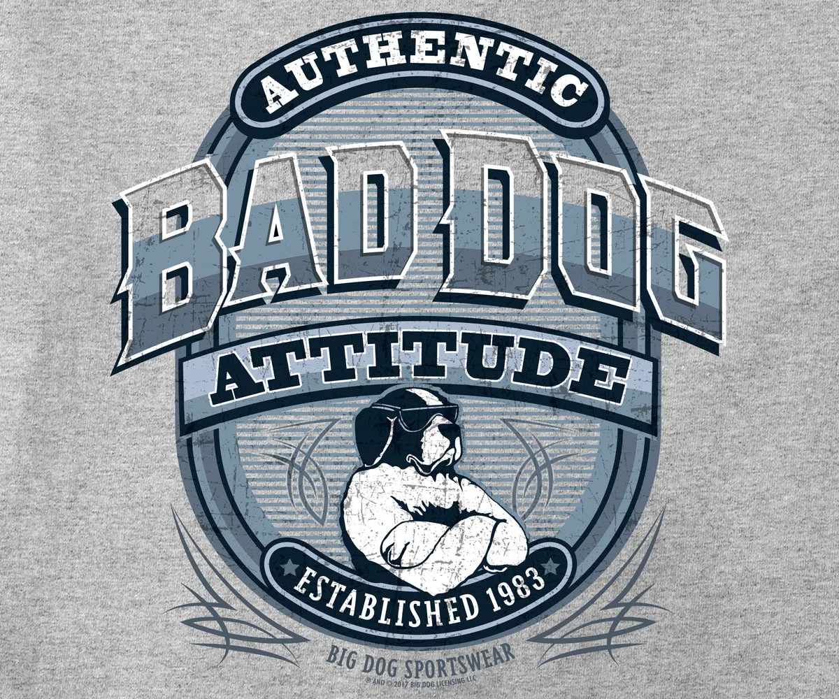 Bad Dog Attitude Since 83 Long Sleeve T-Shirt
