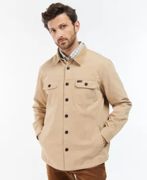 BARBOUR CATBELLL OVERSHIRT - LT STONE