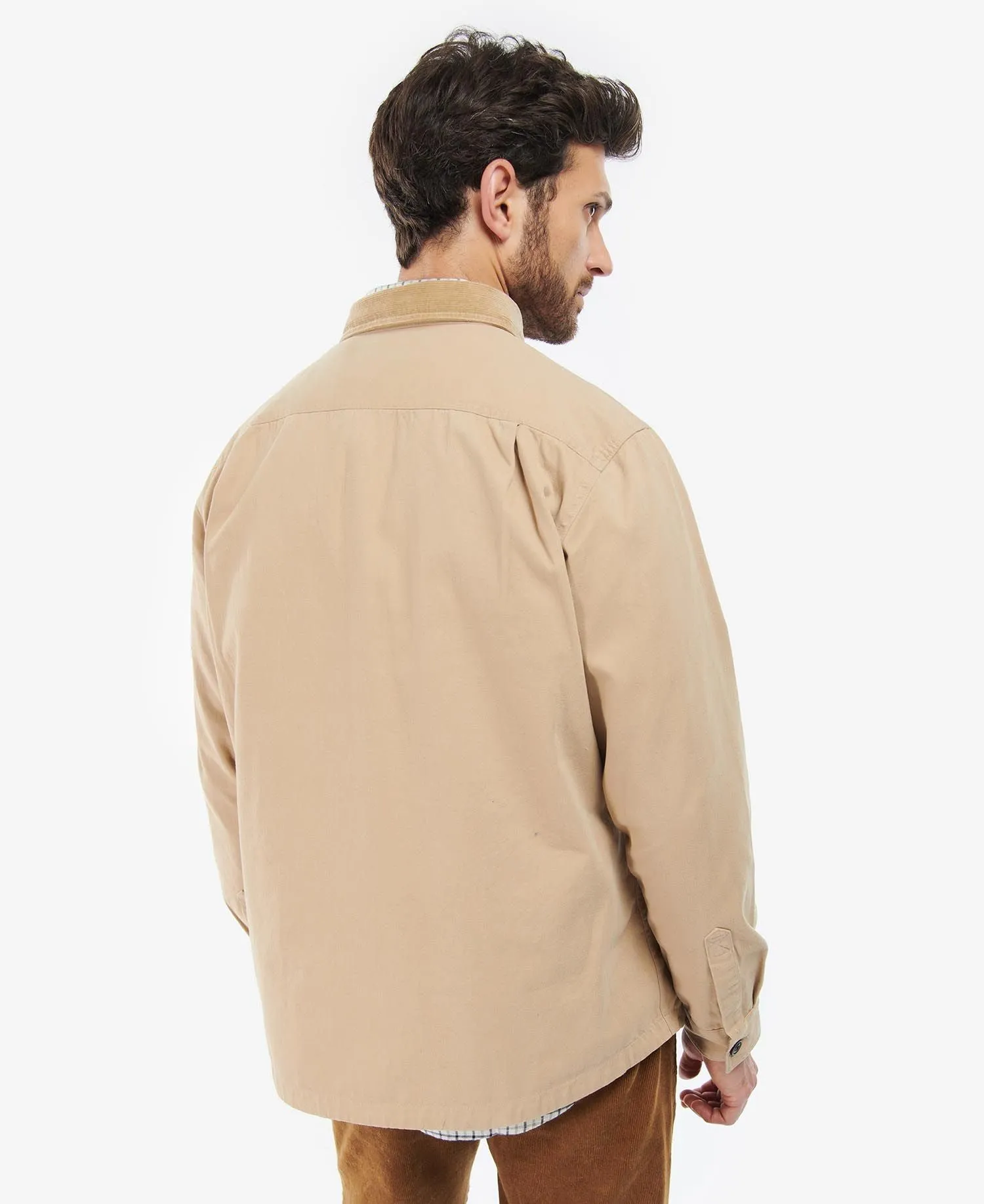 BARBOUR CATBELLL OVERSHIRT - LT STONE