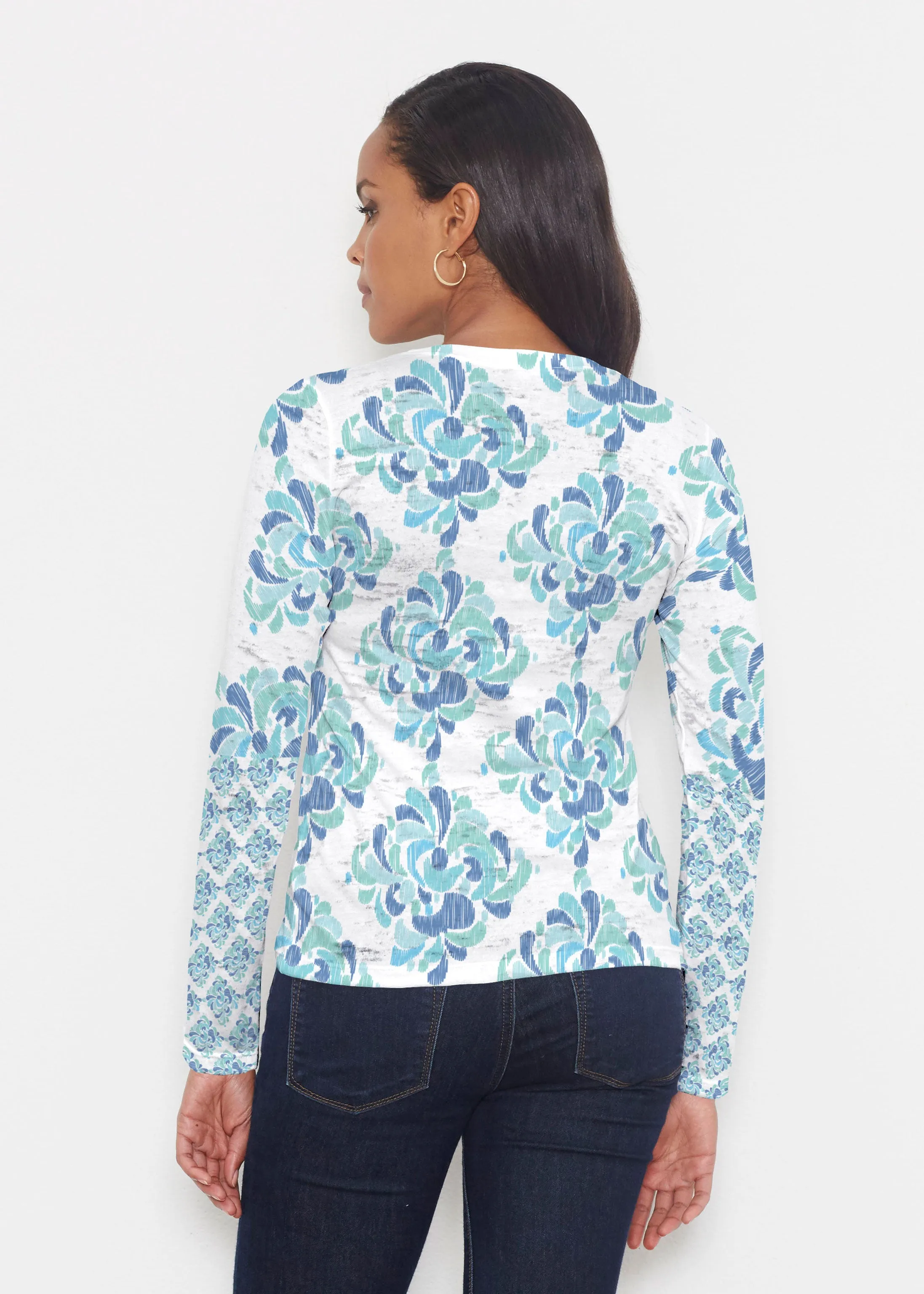 Be Jeweled (7811) ~ Signature Long Sleeve Crew Shirt