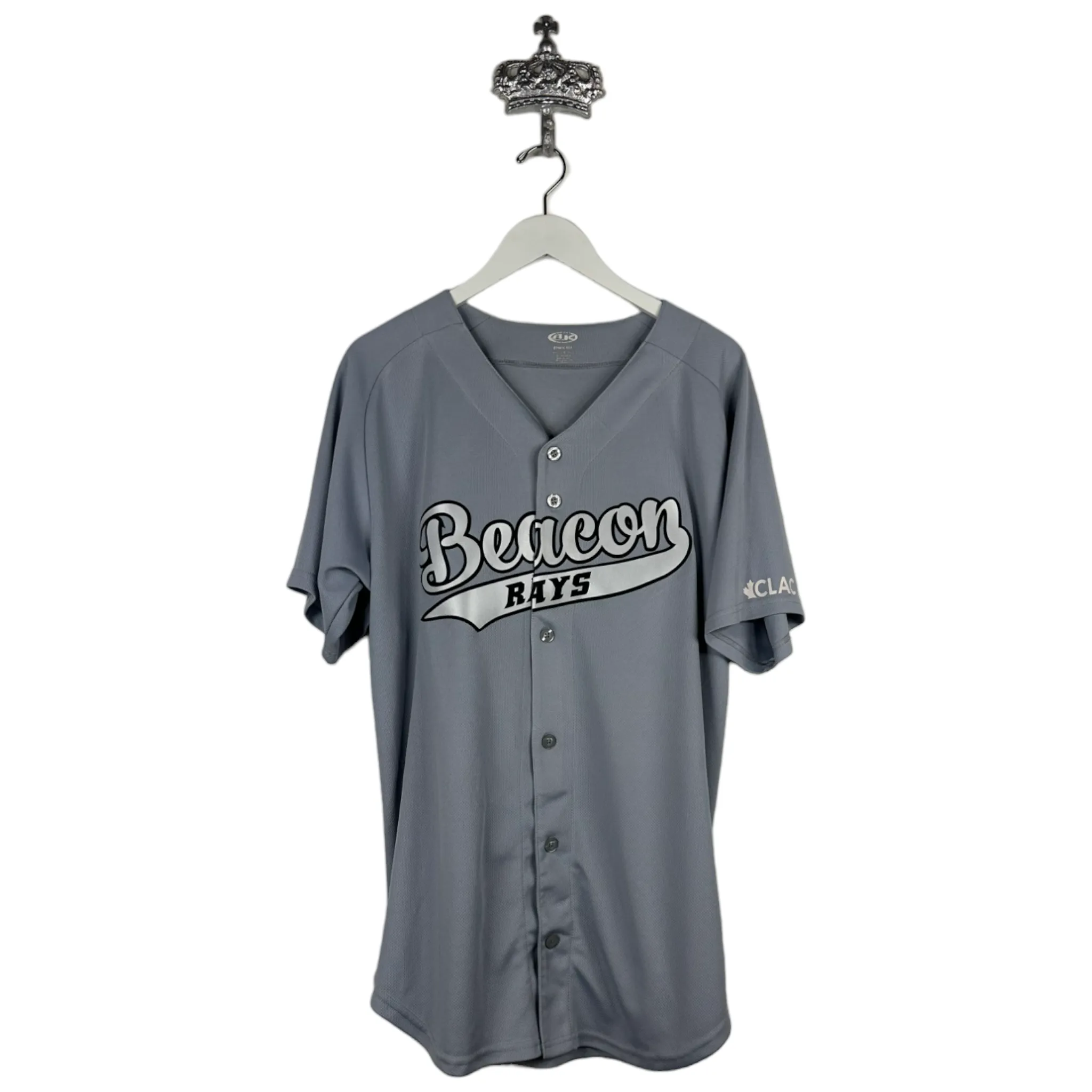BEACON RAYS #76 BASEBALL TEE - LARGE