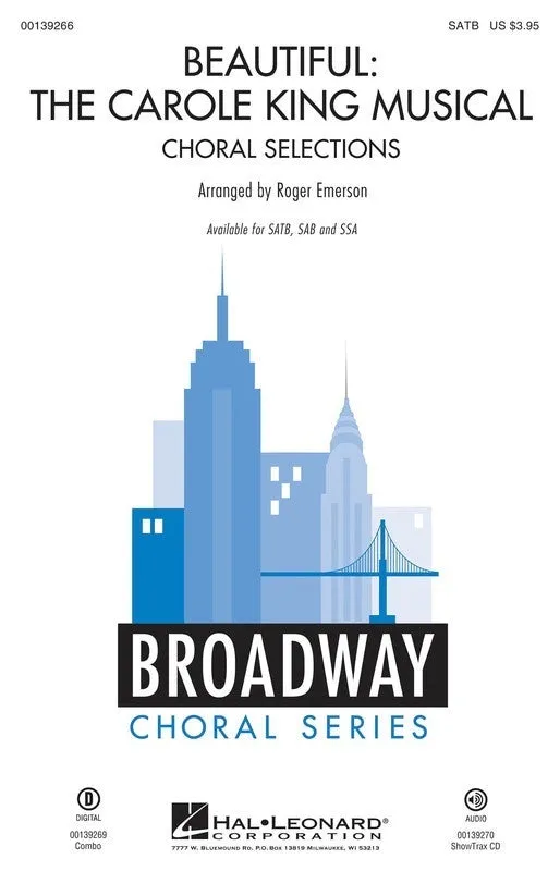 BEAUTIFUL THE CAROLE KING MUSICAL SSA