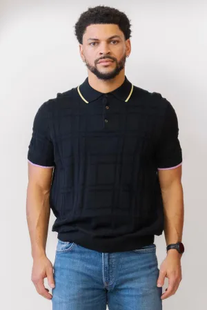 BEN SHERMAN Tartan Polo