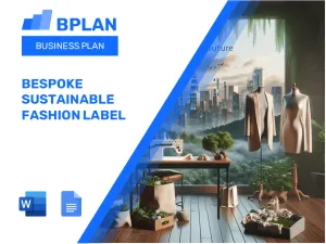 Bespoke Sustainable Fashion Label Business Plan