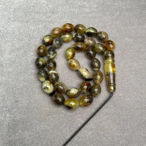 BLACK AMBER MISBAHA 9x11,6mm 18,3g