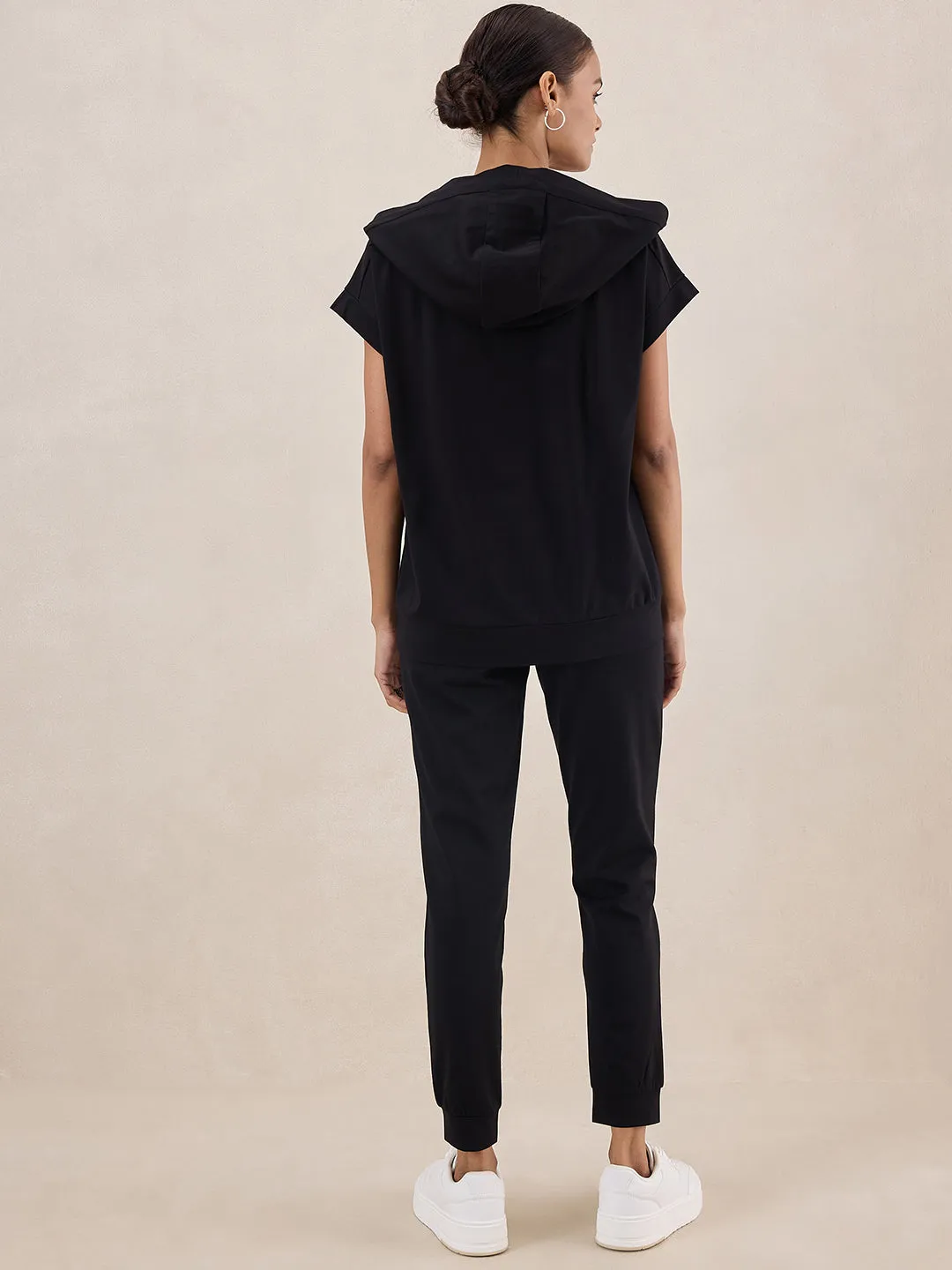 Black Hoodie Travelwear Set