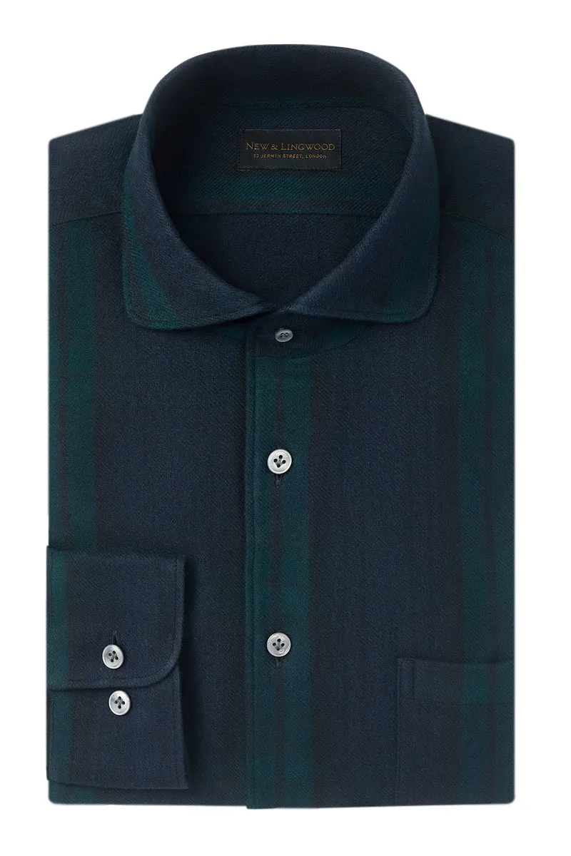 Black Watch Brushed Cotton Shirt