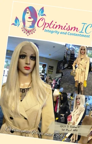 Blonde HD Lace Synthetic Fashion Wig $44 Optimismic Wigs and Gifts West St Paul