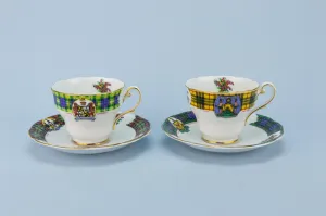 Bonnie Scotland Tartan Tea Set