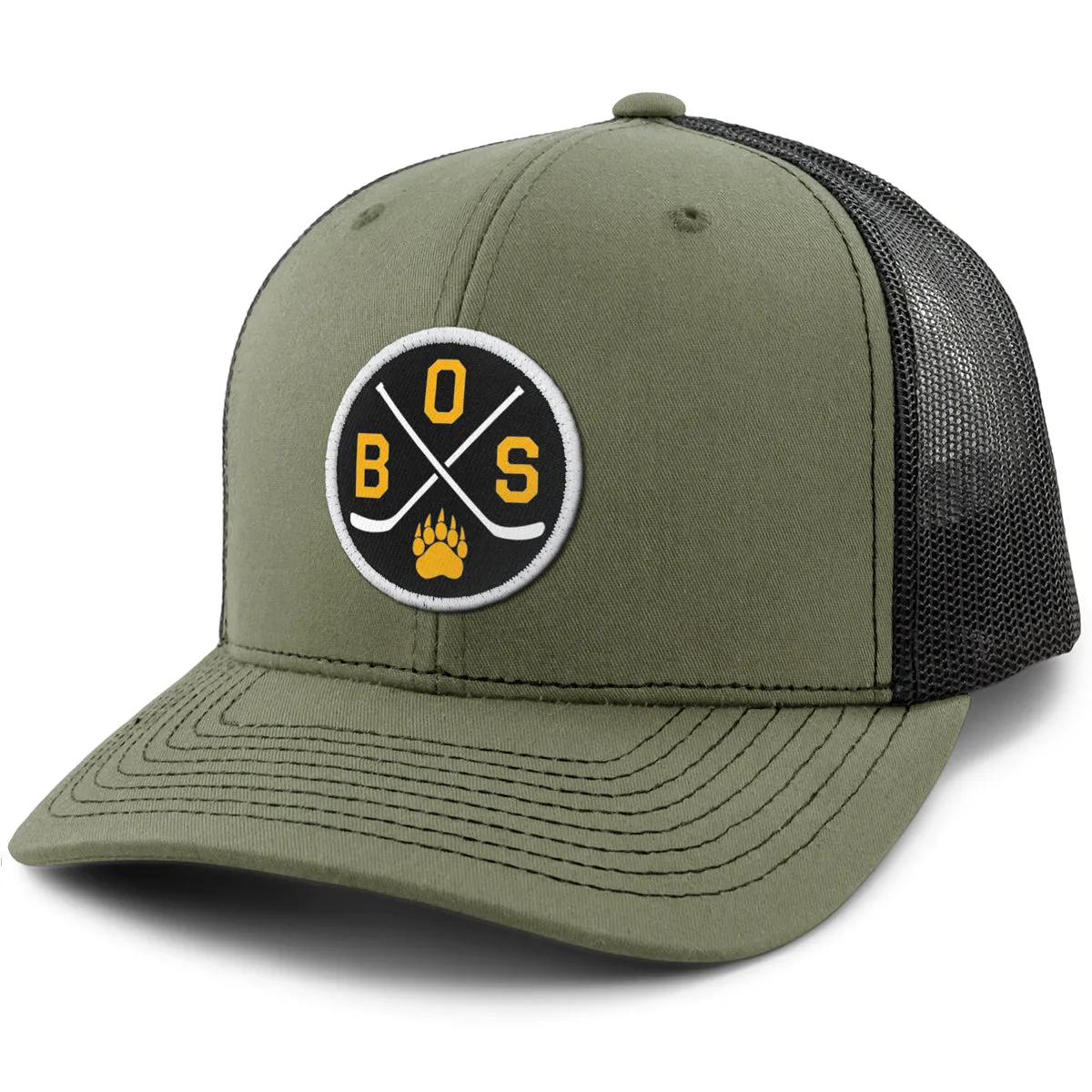 BOS Hockey Emblem Classic Snapback Trucker