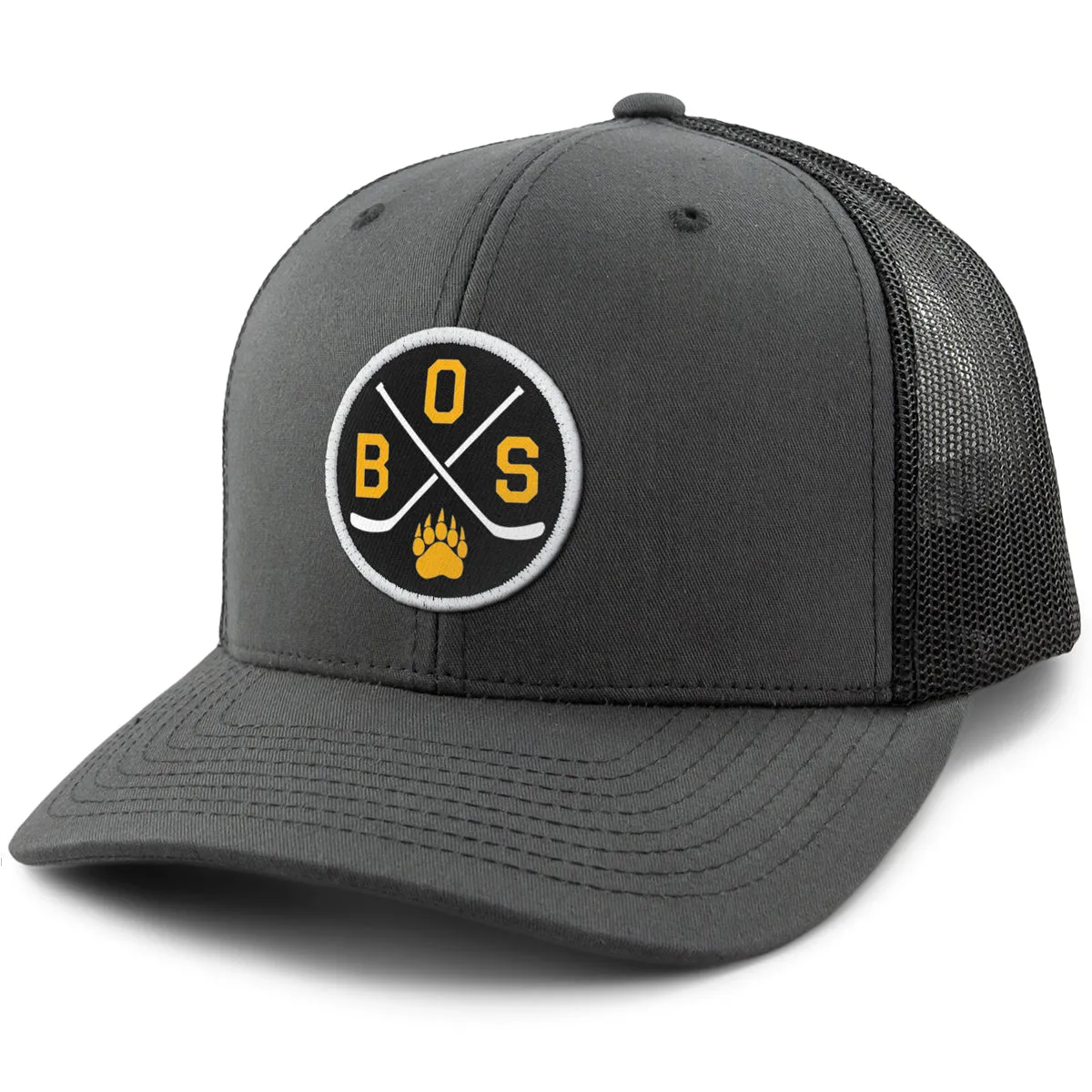 BOS Hockey Emblem Classic Snapback Trucker
