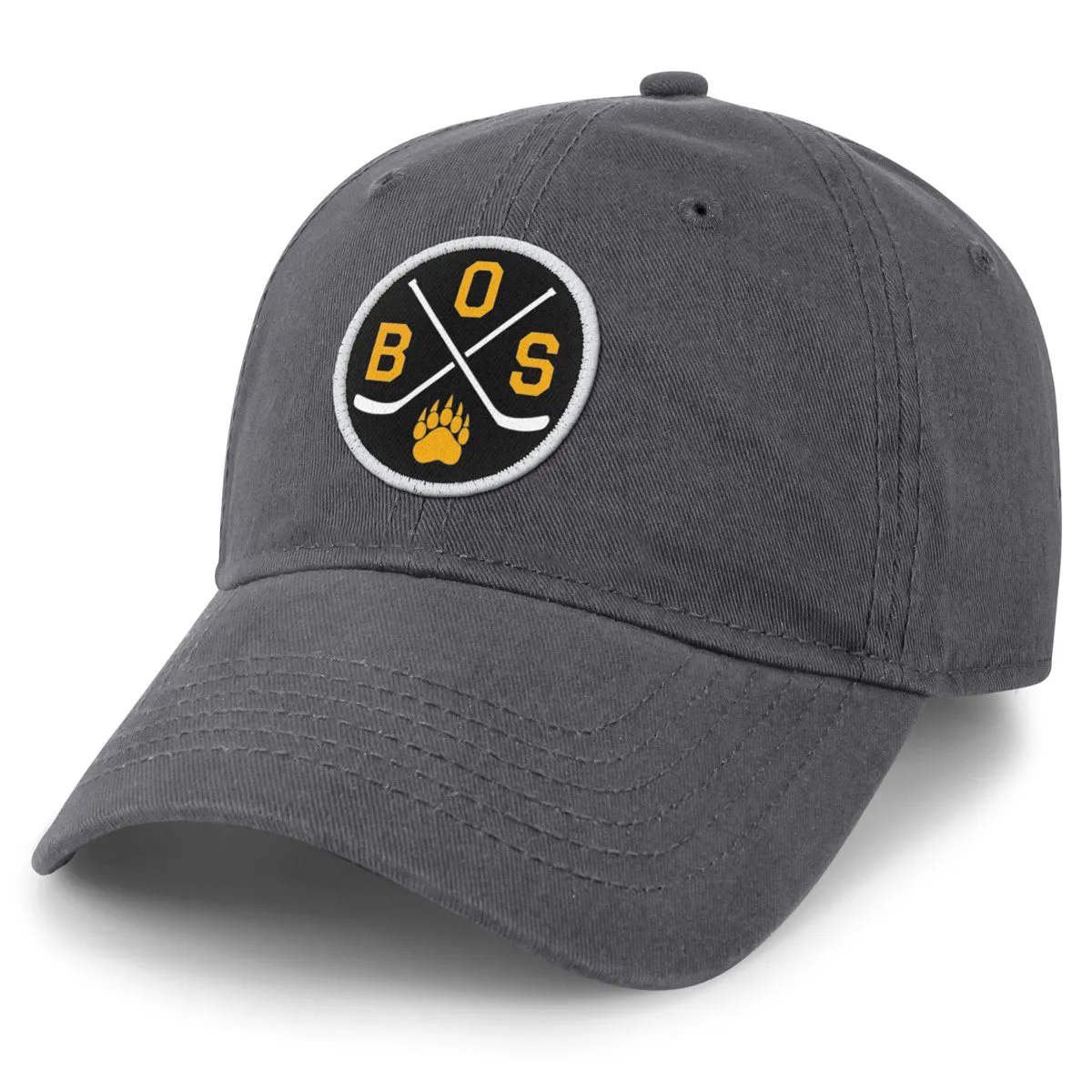 BOS Hockey Emblem Dad Hat