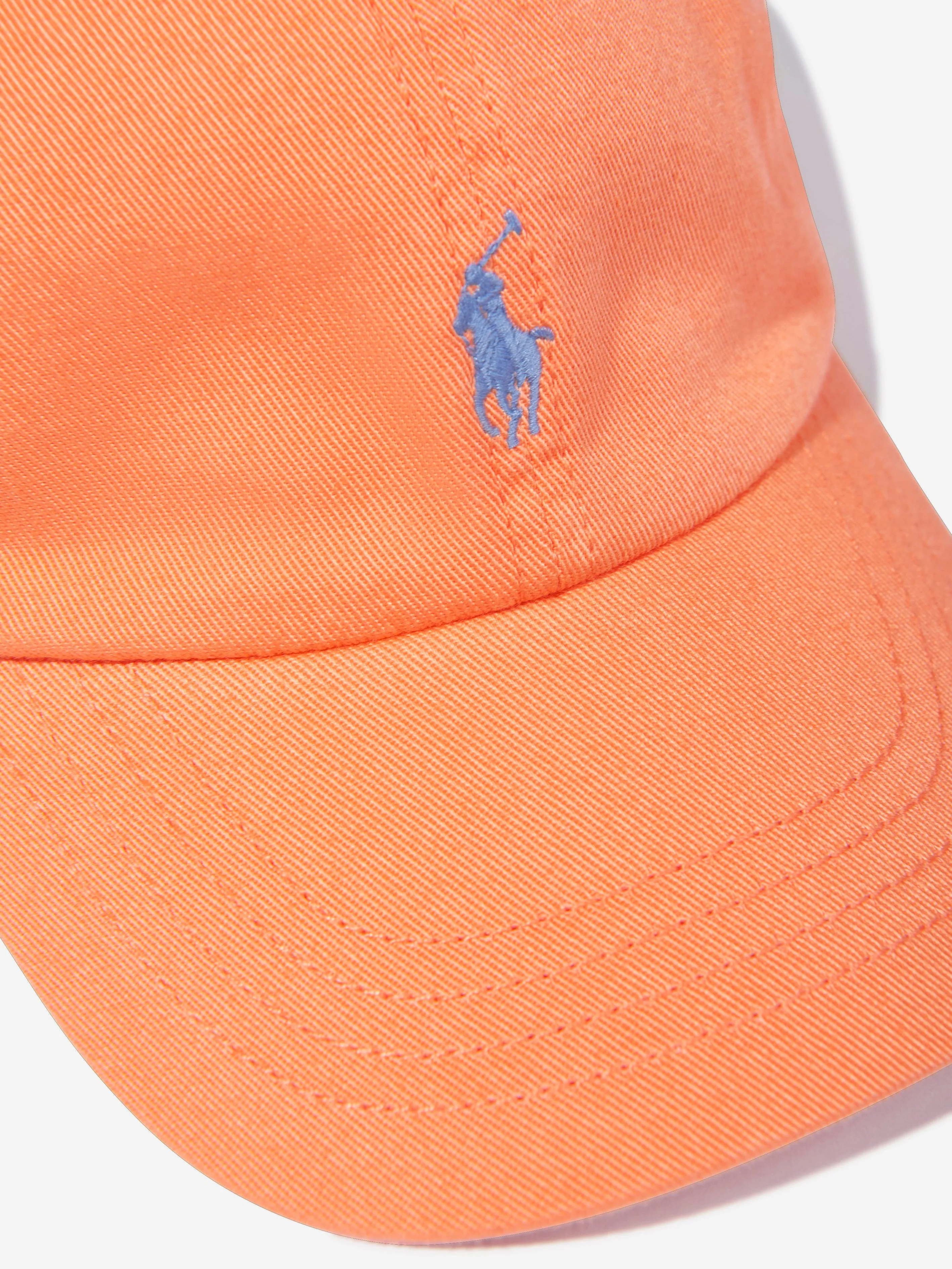 Boys Classic Cap in Orange
