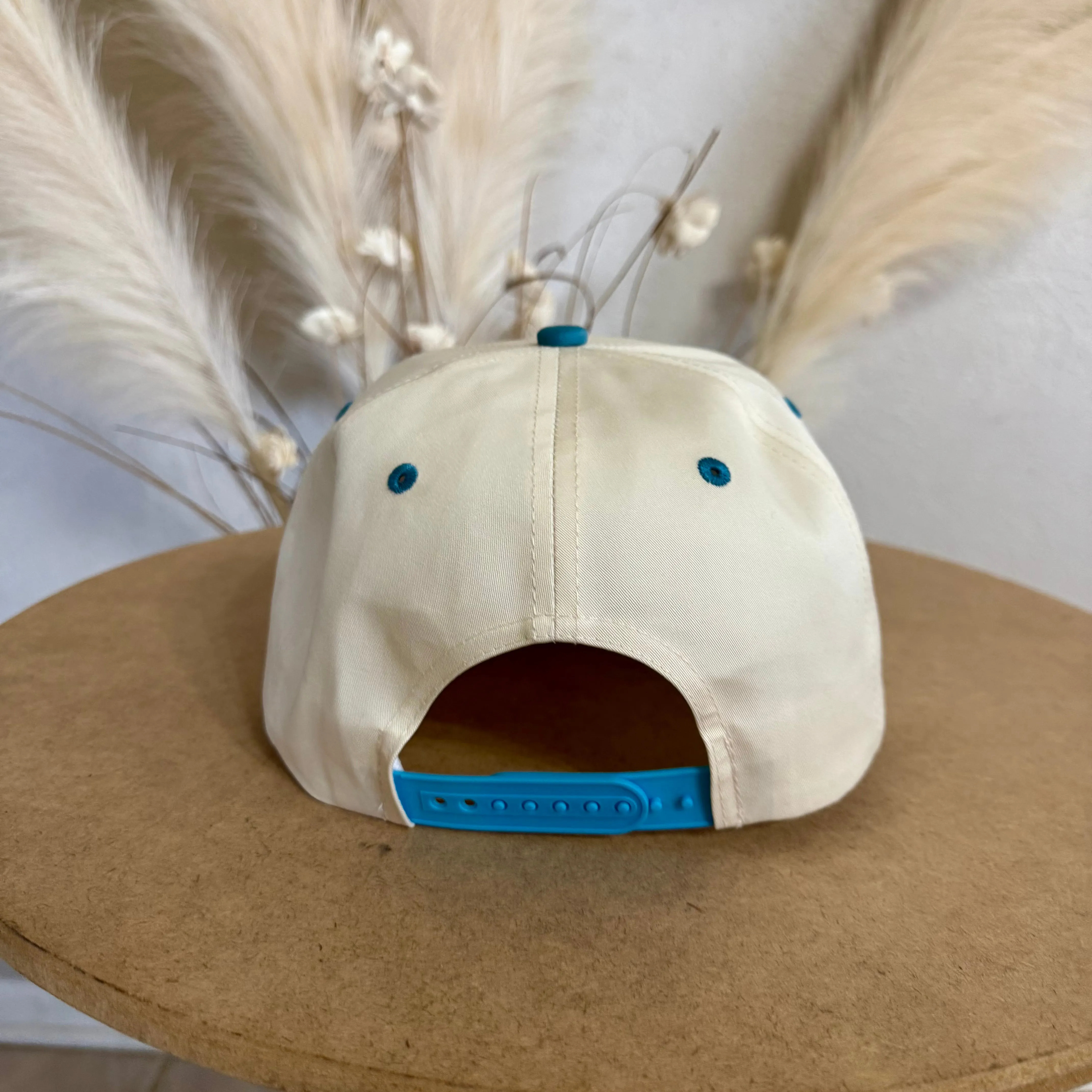 California Chain Stitch 5-Panel Two-Tone Baseball Hat – Classic & Trendy