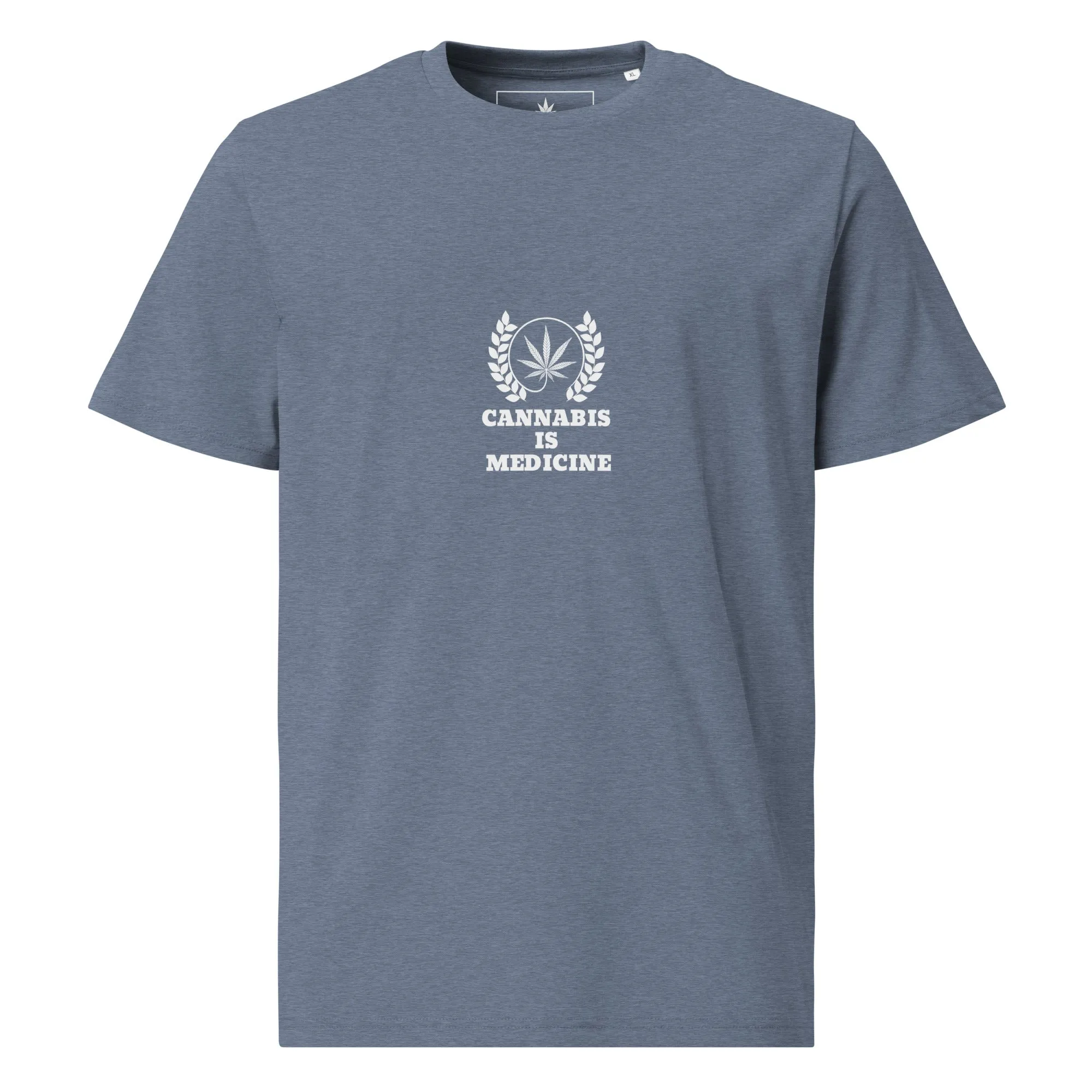 Cannabis Is Medicine Unisex Organic T-shirt