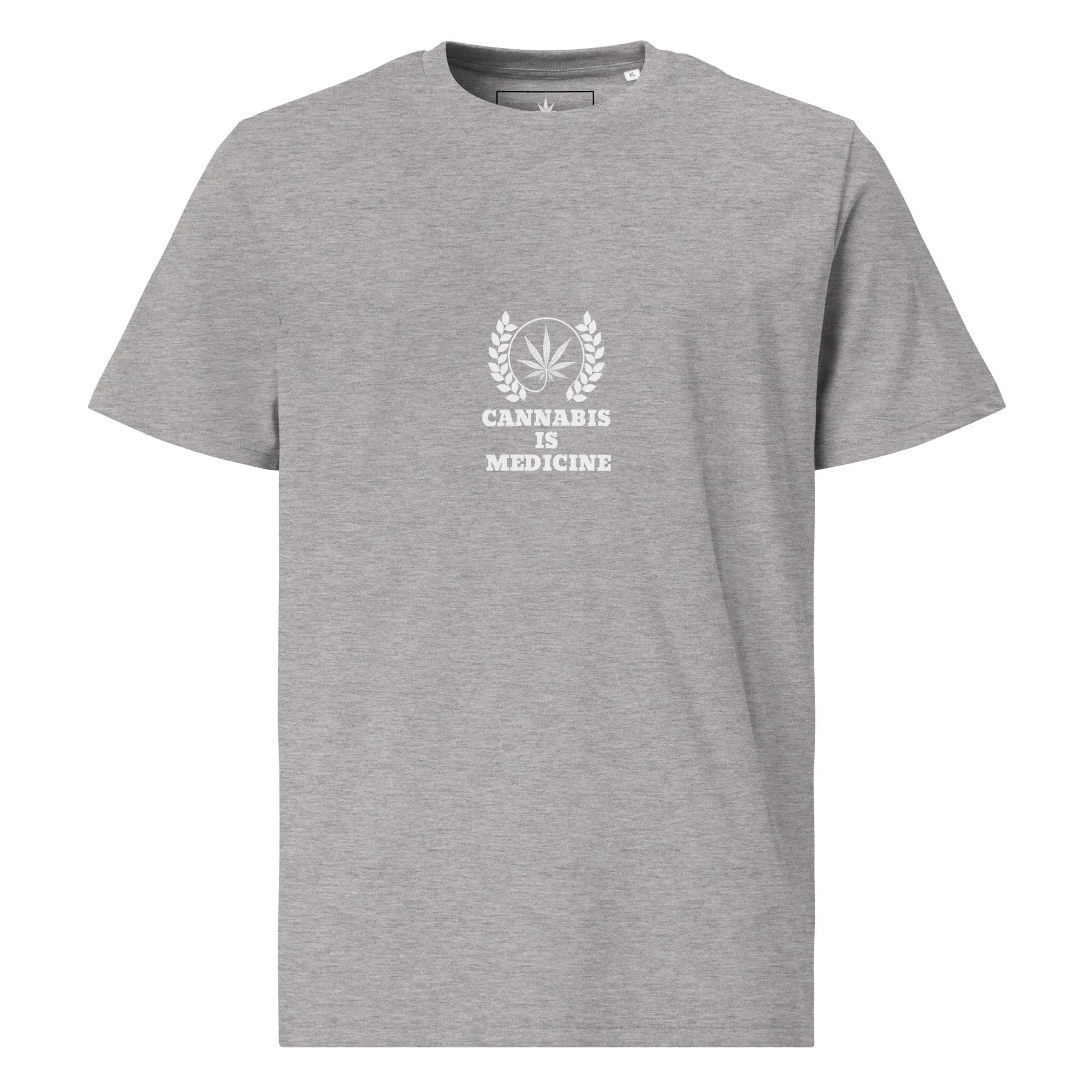 Cannabis Is Medicine Unisex Organic T-shirt
