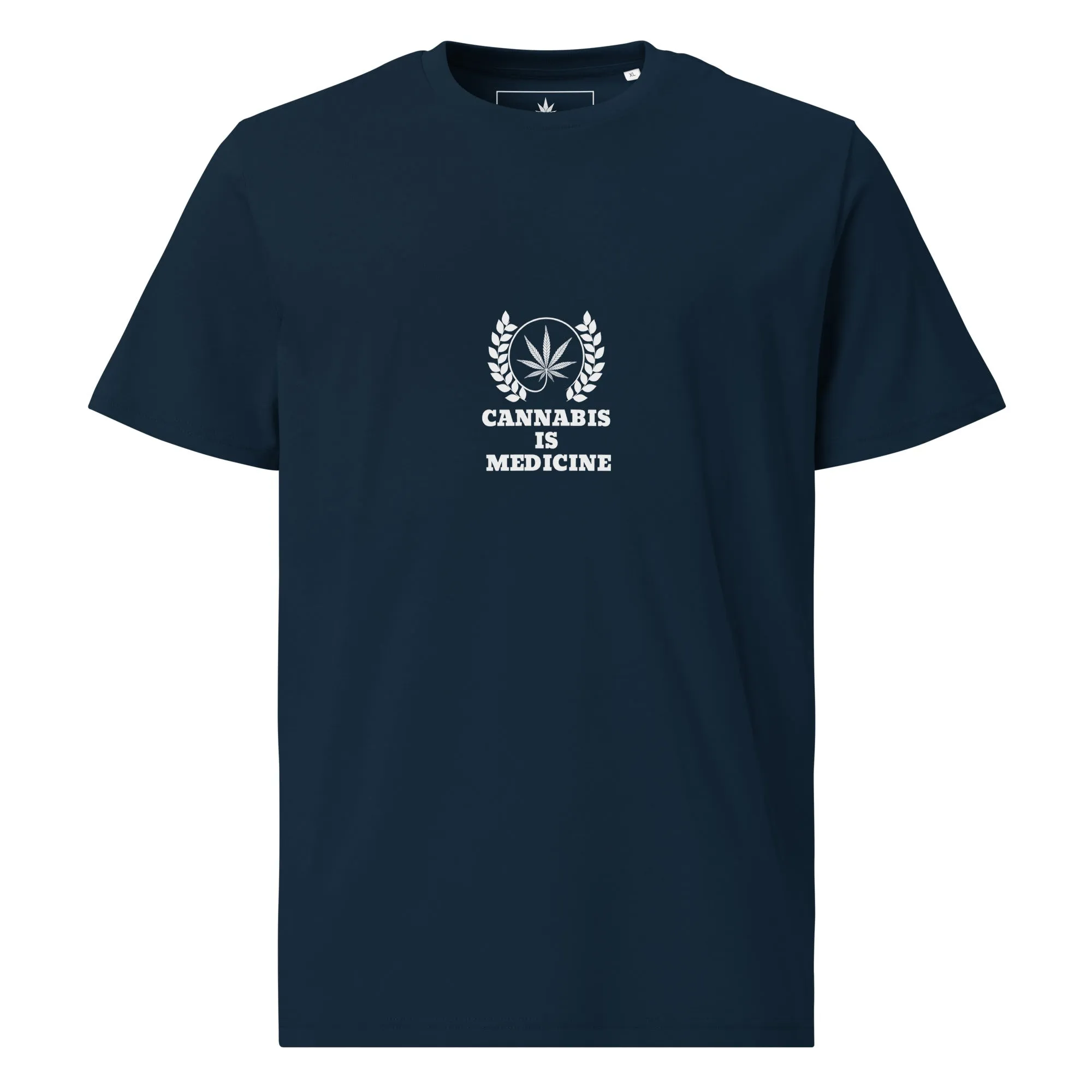 Cannabis Is Medicine Unisex Organic T-shirt