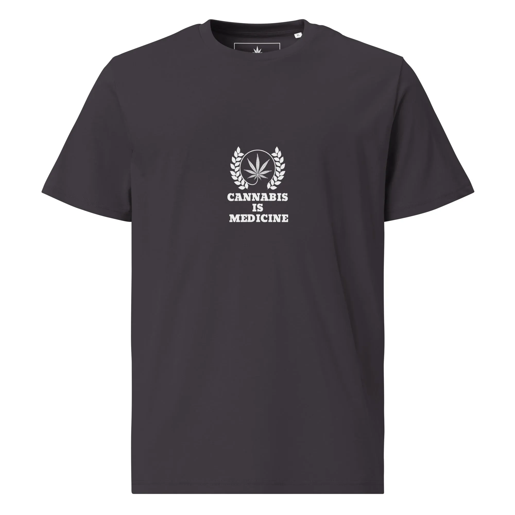 Cannabis Is Medicine Unisex Organic T-shirt