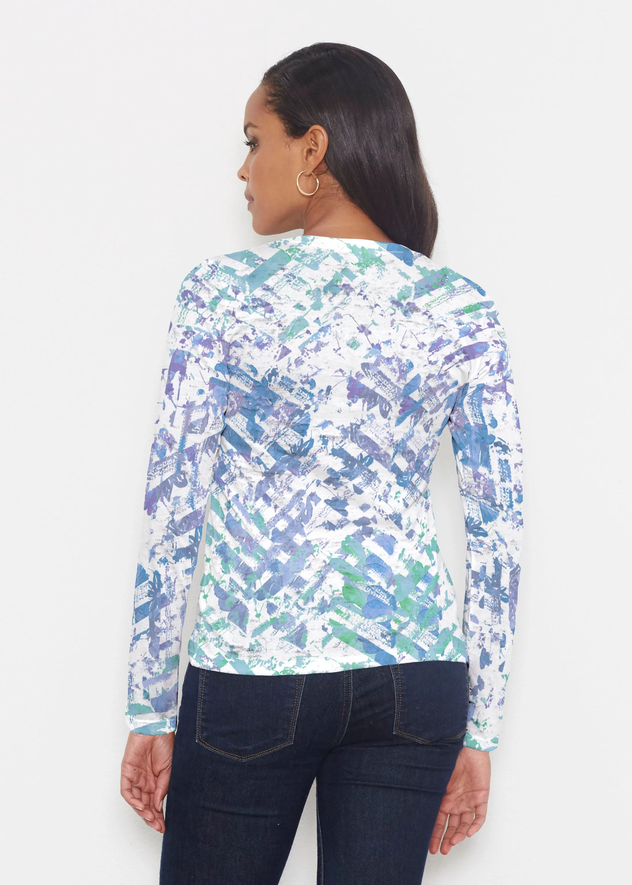 Capizee (16231) ~ Signature Long Sleeve Crew Shirt