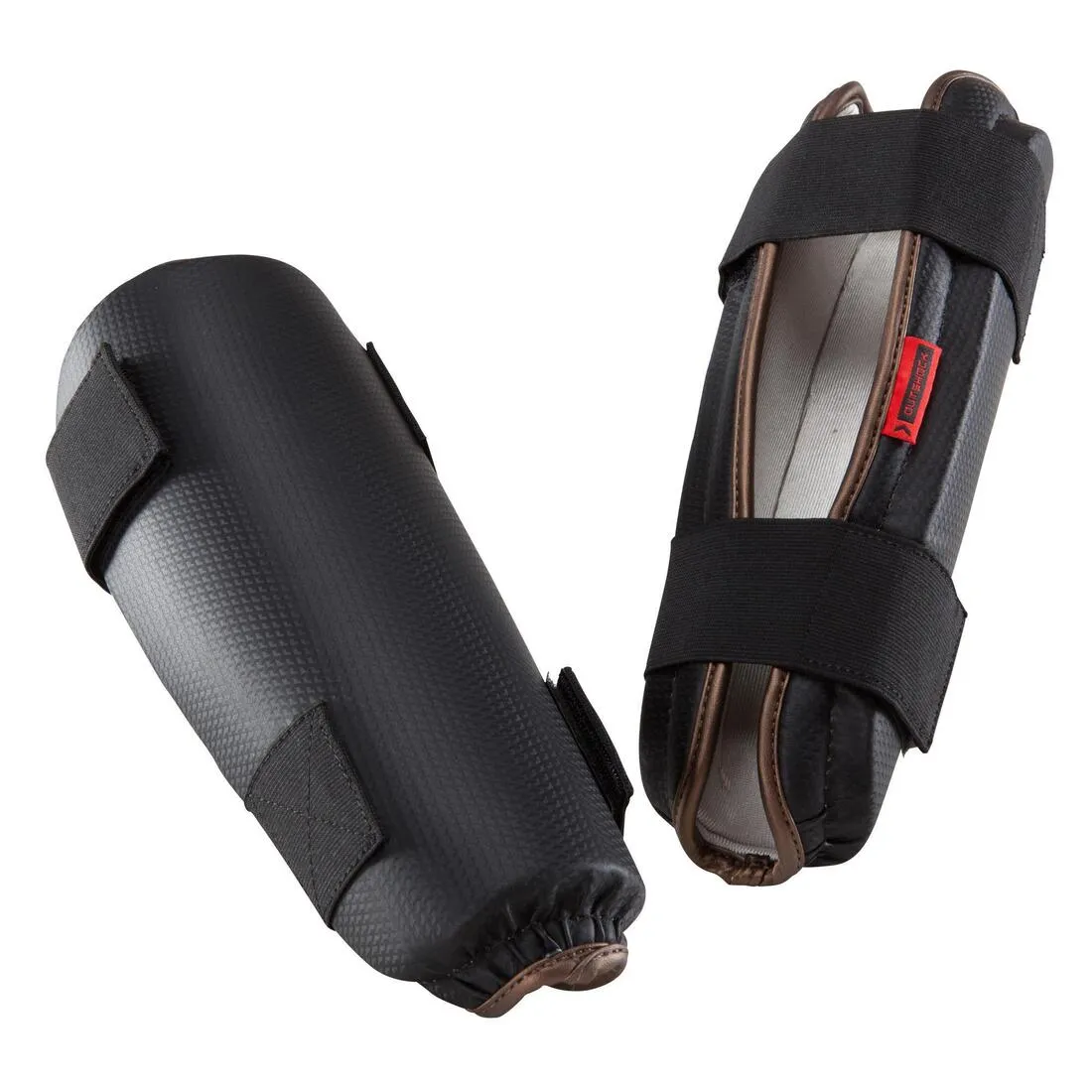 Carbon PU Shin Guard for Savate Martial Arts Full-Contact Karate