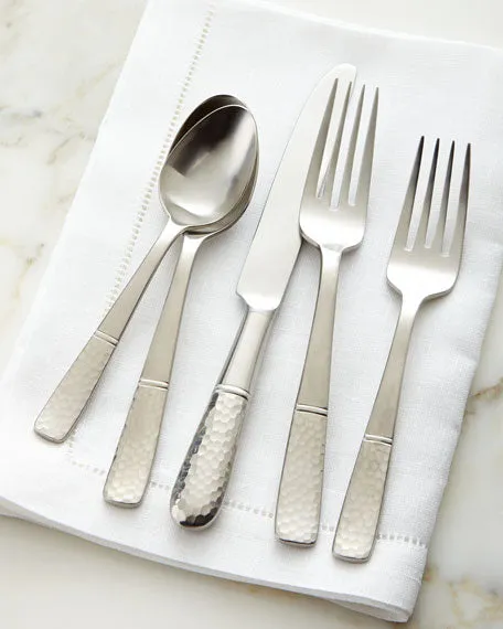 Carine Bright Satin 5pc Place Setting