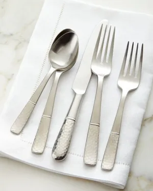 Carine Bright Satin 5pc Place Setting